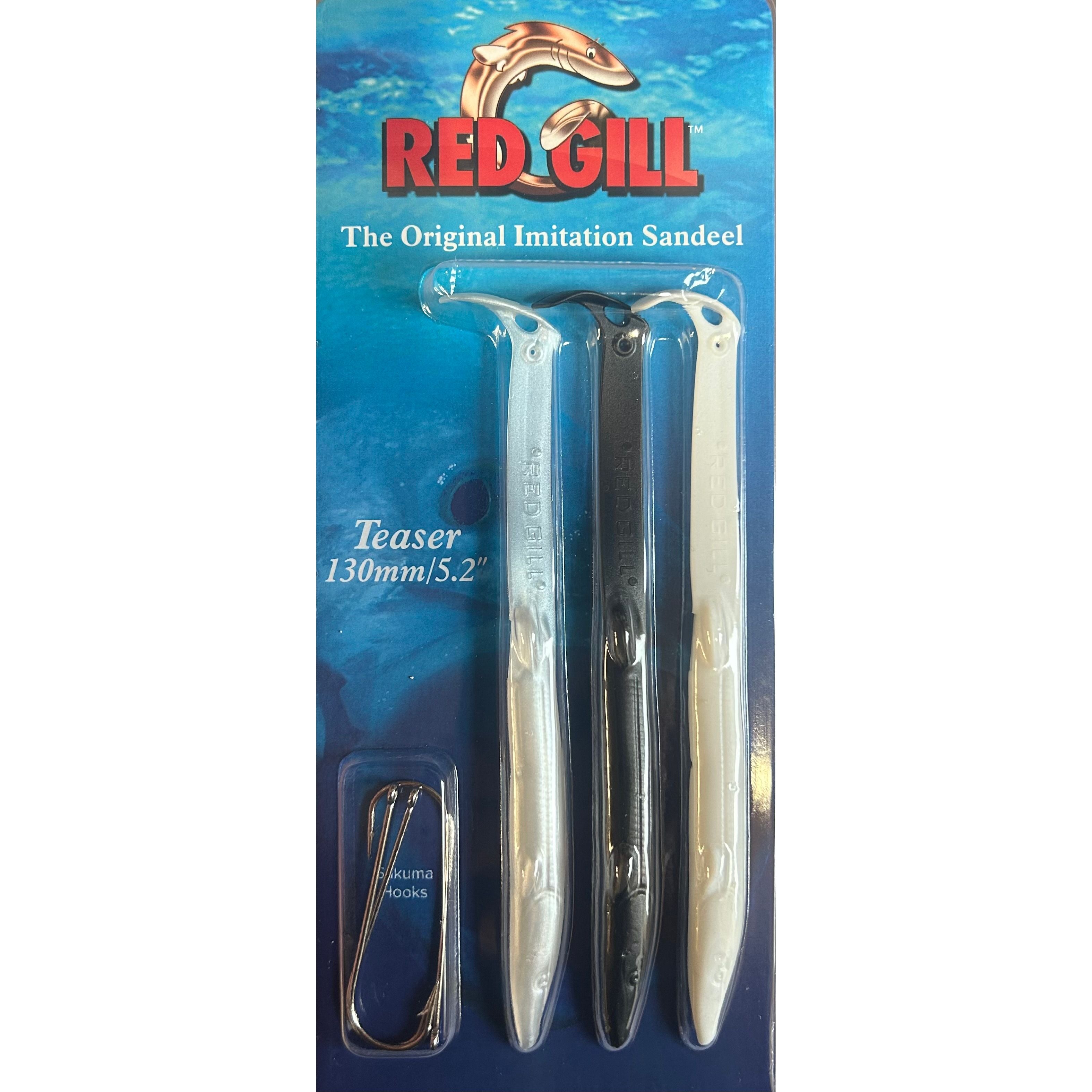 Red Gill Original Imitation Sandeel 130mm (Teaser)