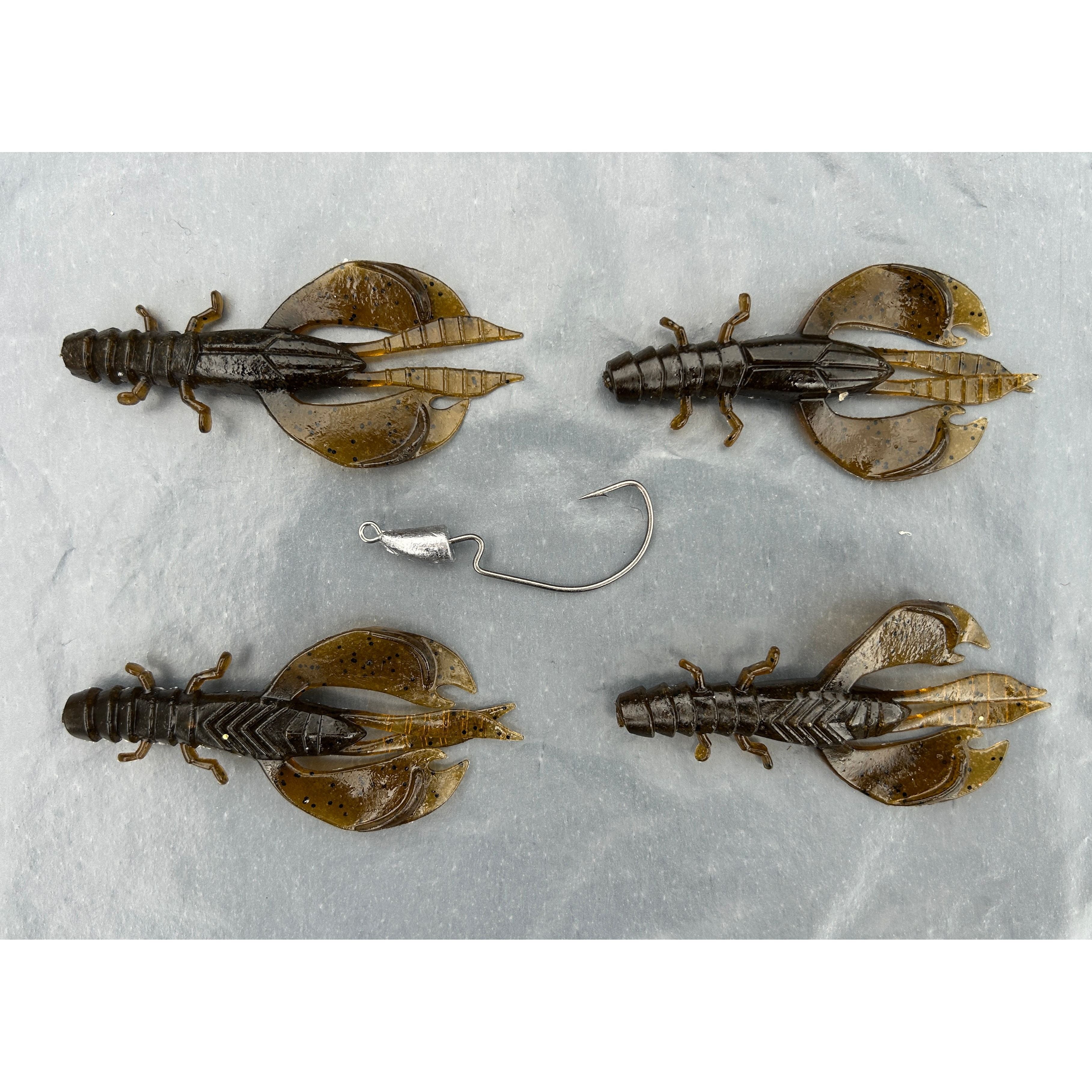 Small Creature Bait Weighted Bass Lures