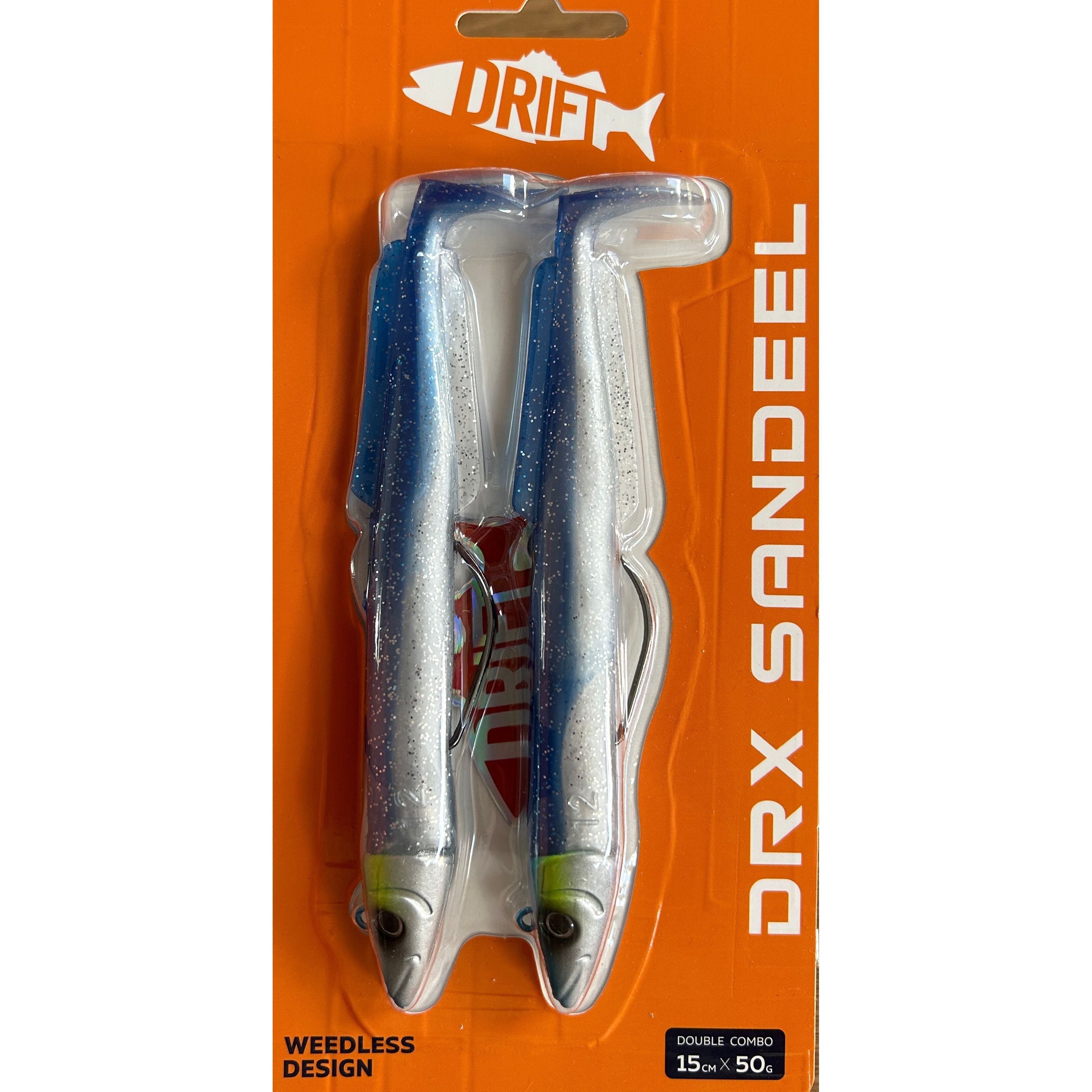 Drift DRX Weedless Sandeel Double Combo Bass Lure
