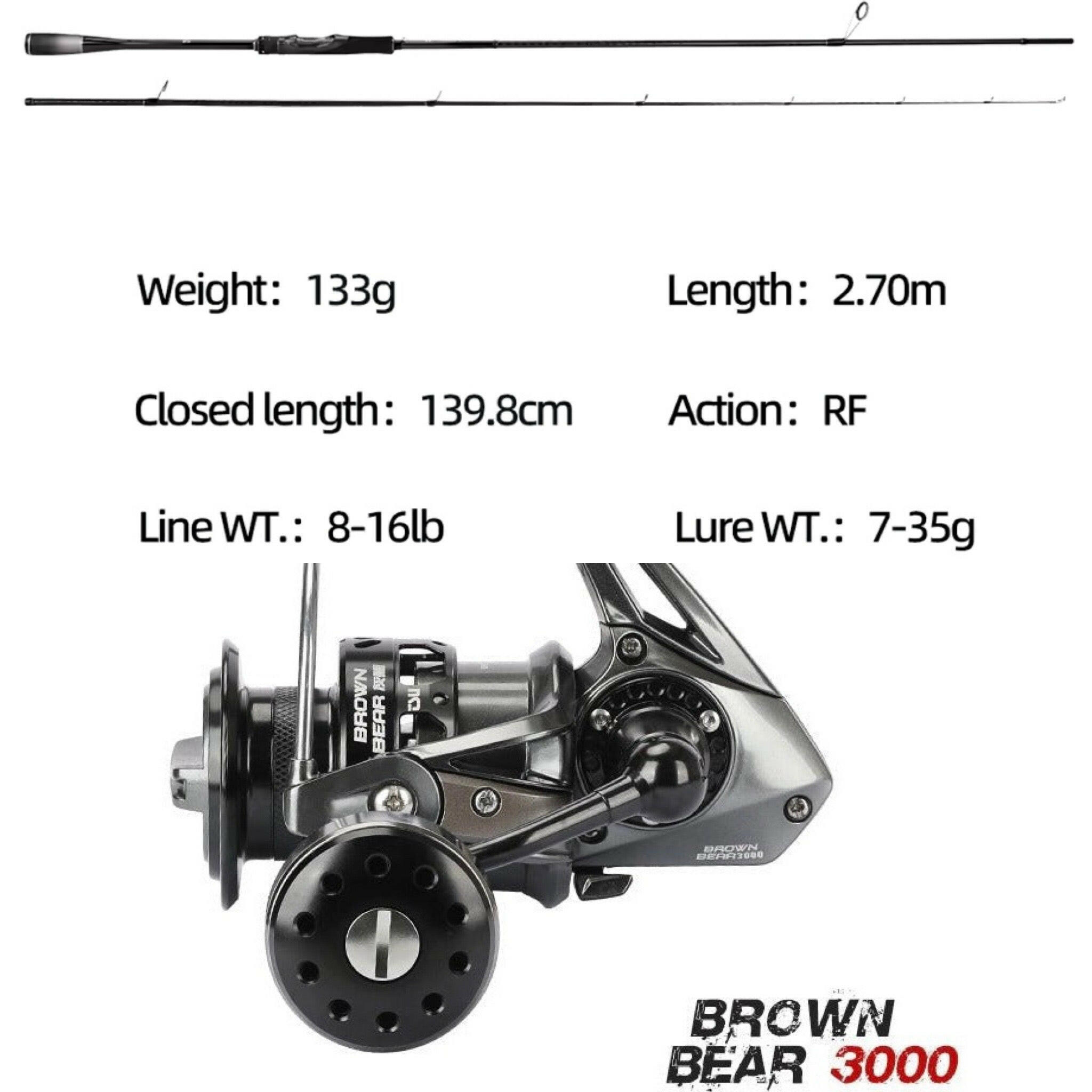 All Rounder Rod & Reel Bass Combo