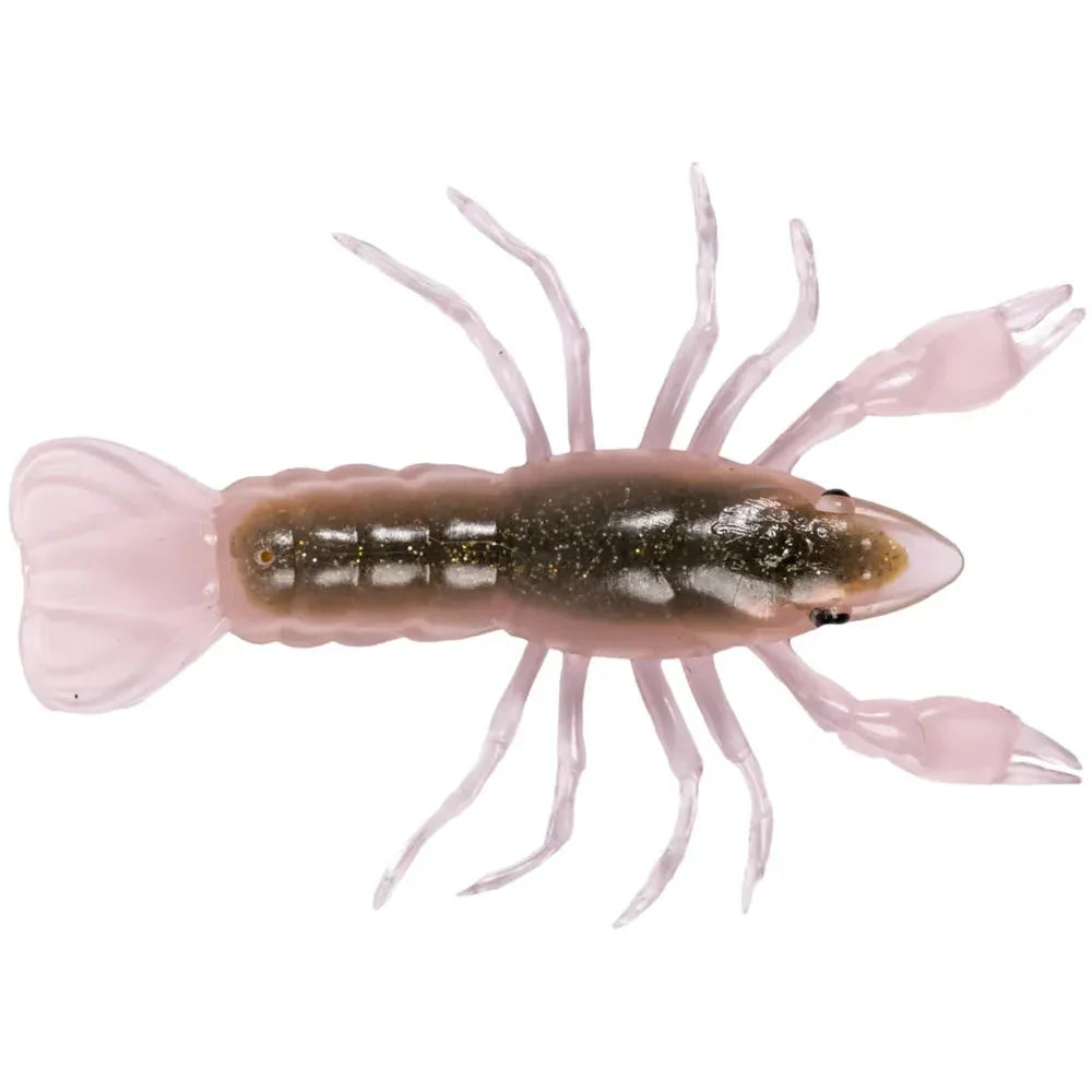 Live Target Crawfish Soft Plastic Bass Lure Packs (inc 1 hook)