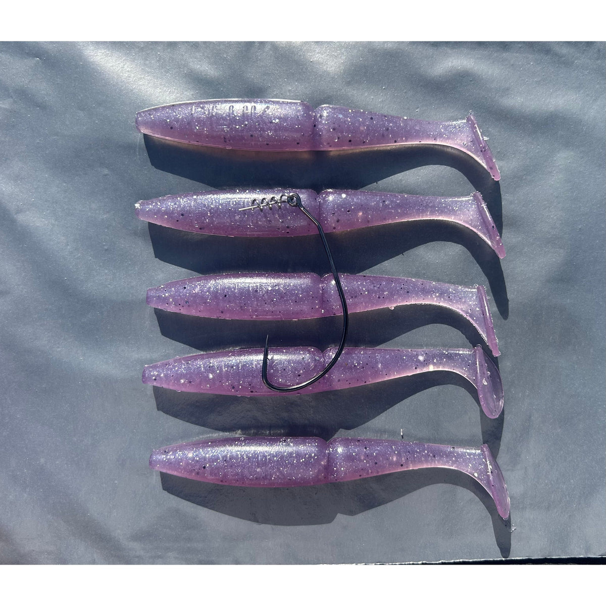 4” Handmade Cornish Split Shad Bass Lure Sets (The Locals Lure)