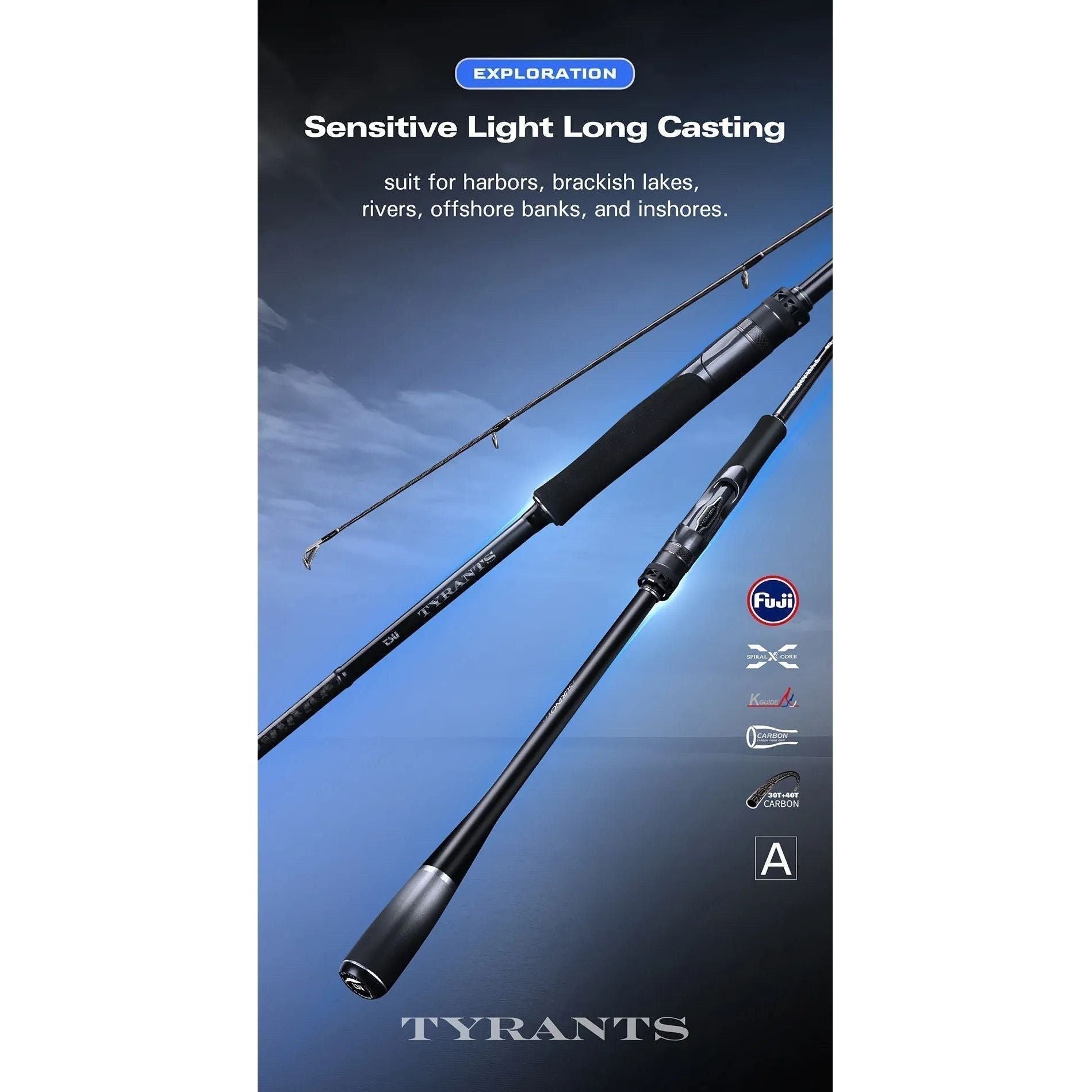 Estuary Rod & Reel Bass Combo - Bass Lures UK