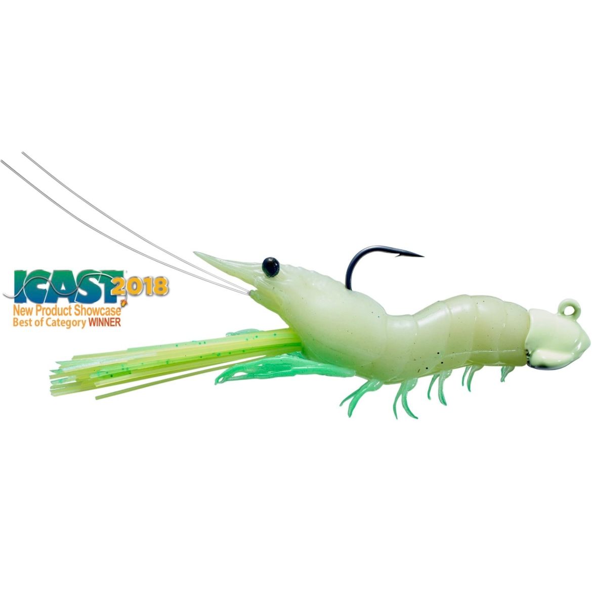 Live Target Fleeing Shrimp Soft Plastic Bass/Guilt Head Bream Jig
