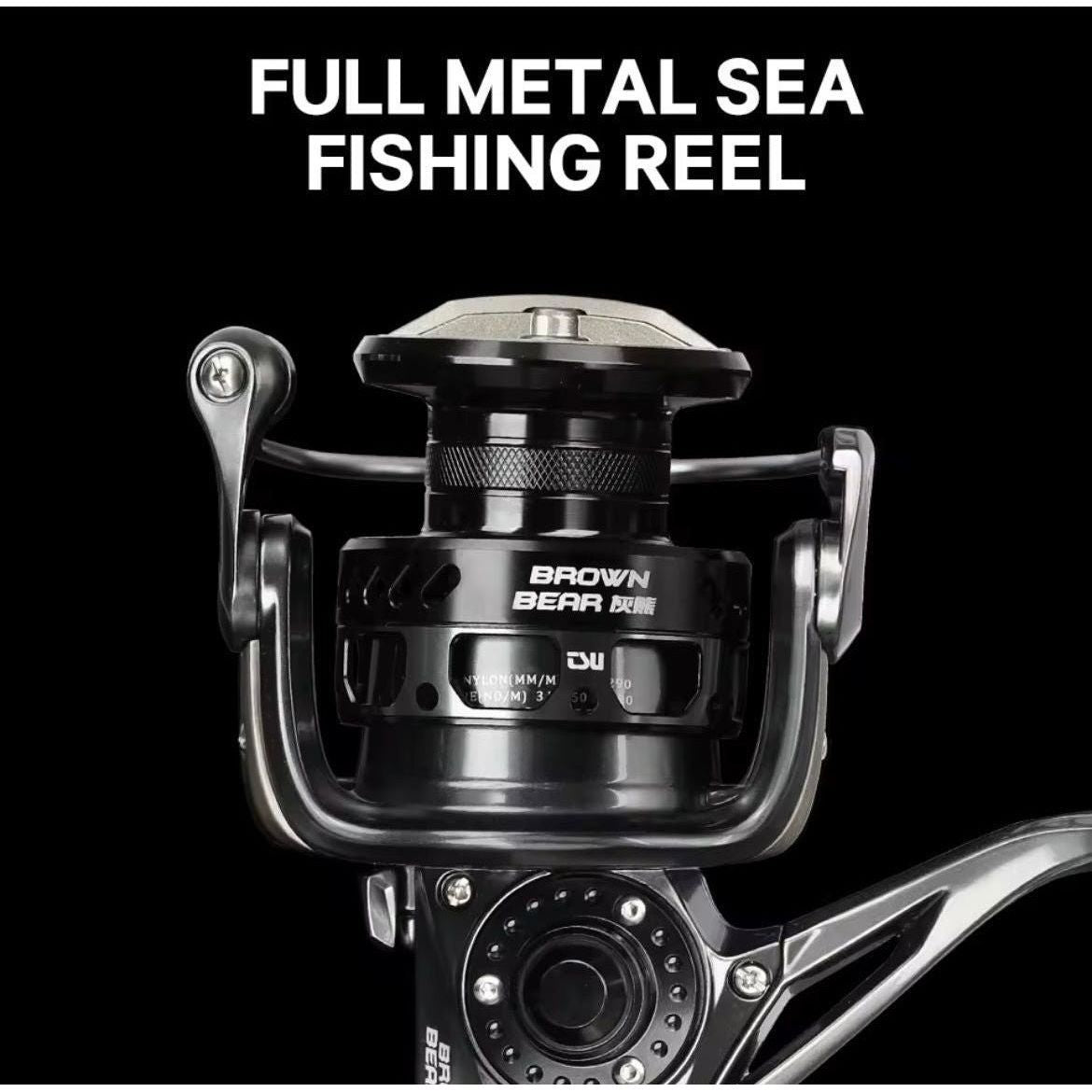 Surf Rod & Reel Bass Combo