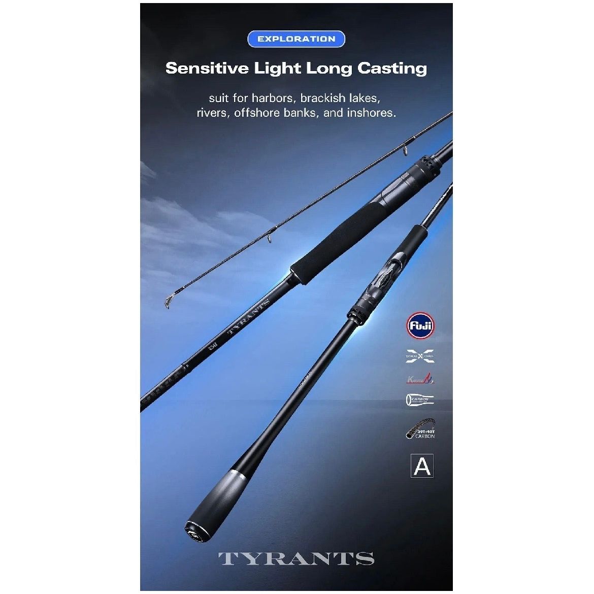 Surf Rod & Reel Bass Combo