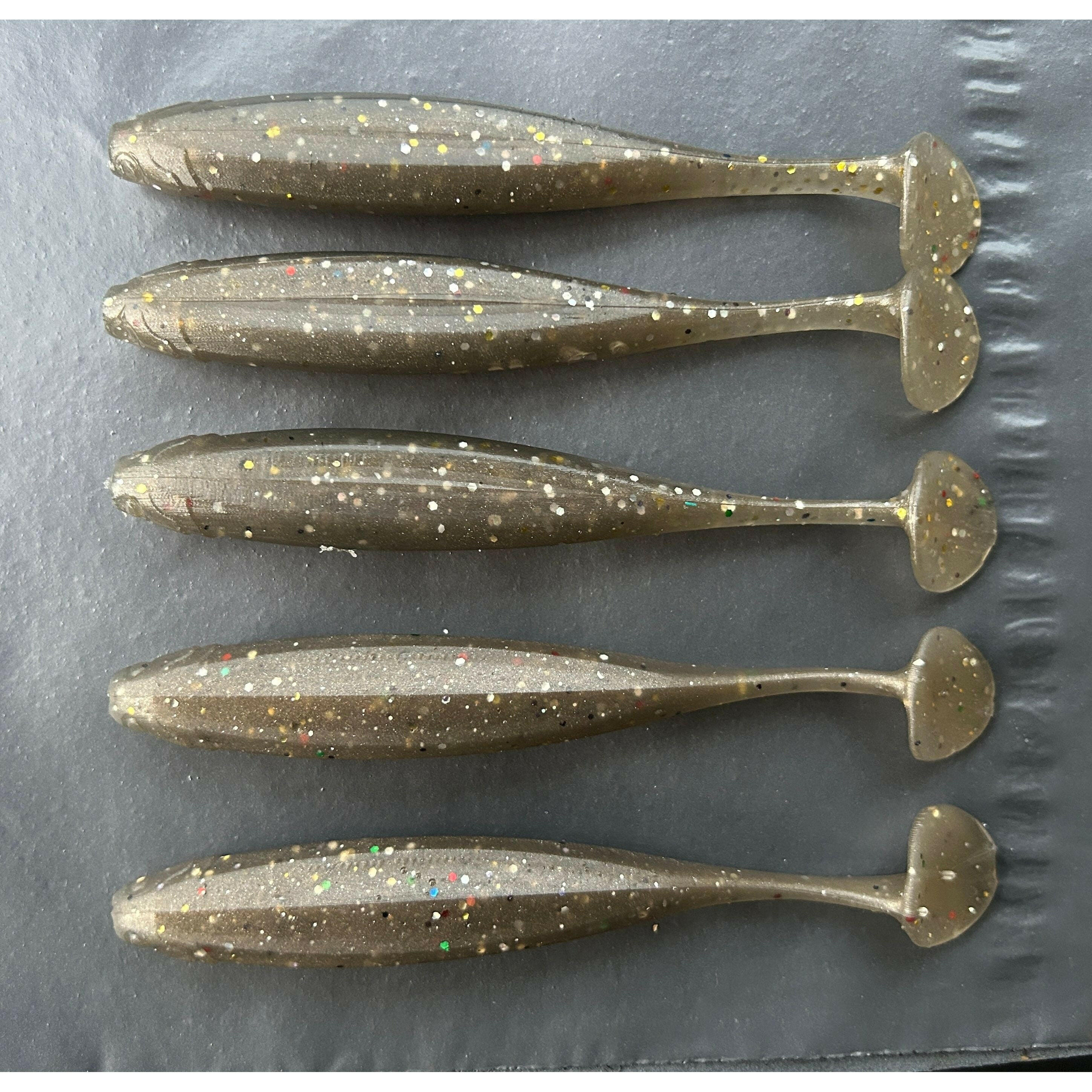 4.5” Handmade Cornish Shads Bass Lure Sets | Bass Lures UK