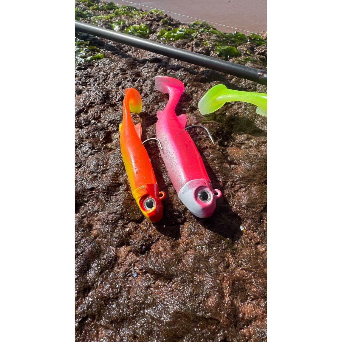 SEADRA PADDLE SHAD DOUBLE COMBO BASS LURE SET (NEW 2025)