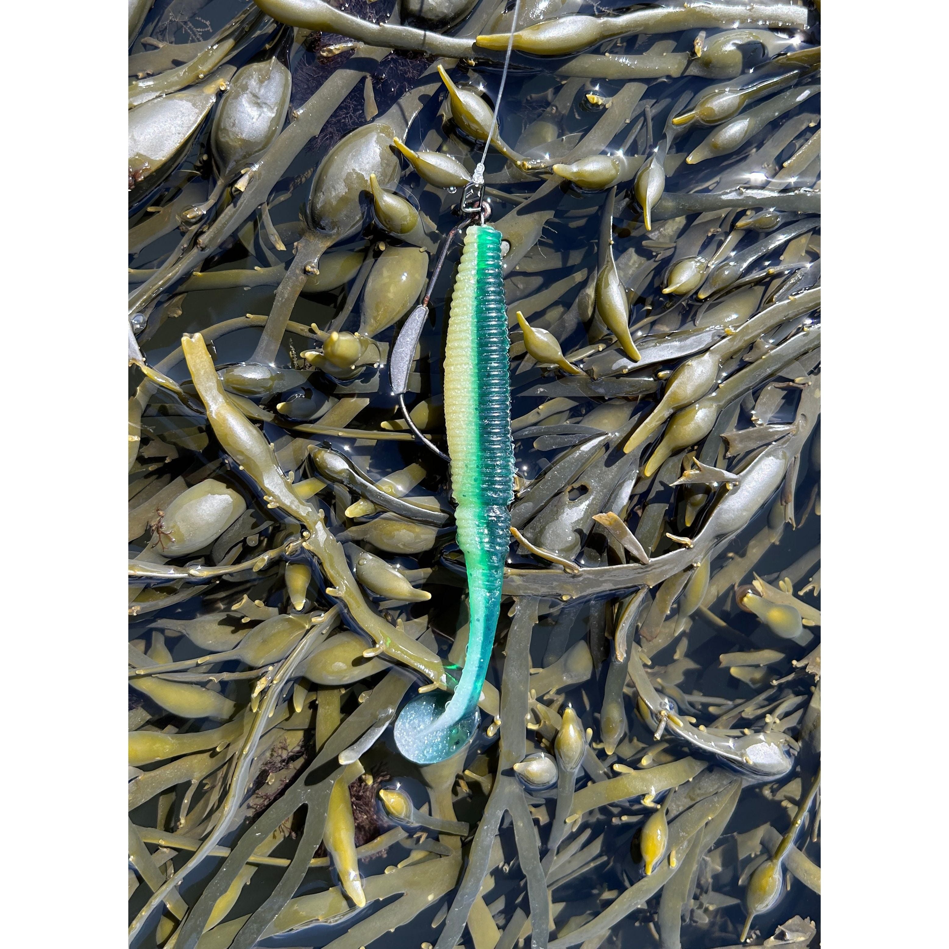 4.5” & 4” Ribbed Bass Lure Shad Set