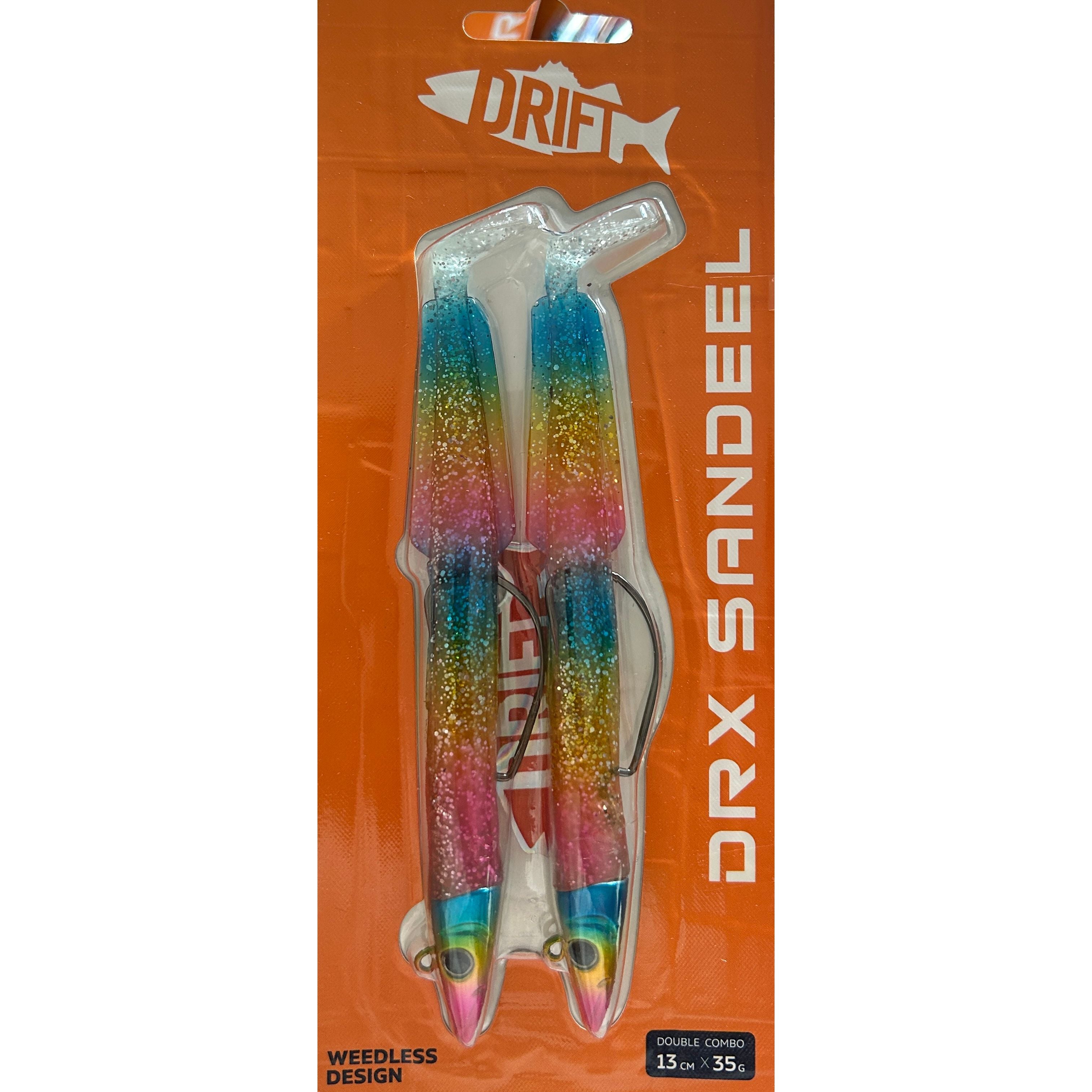 Drift DRX Weedless Sandeel Double Combo Bass Lure