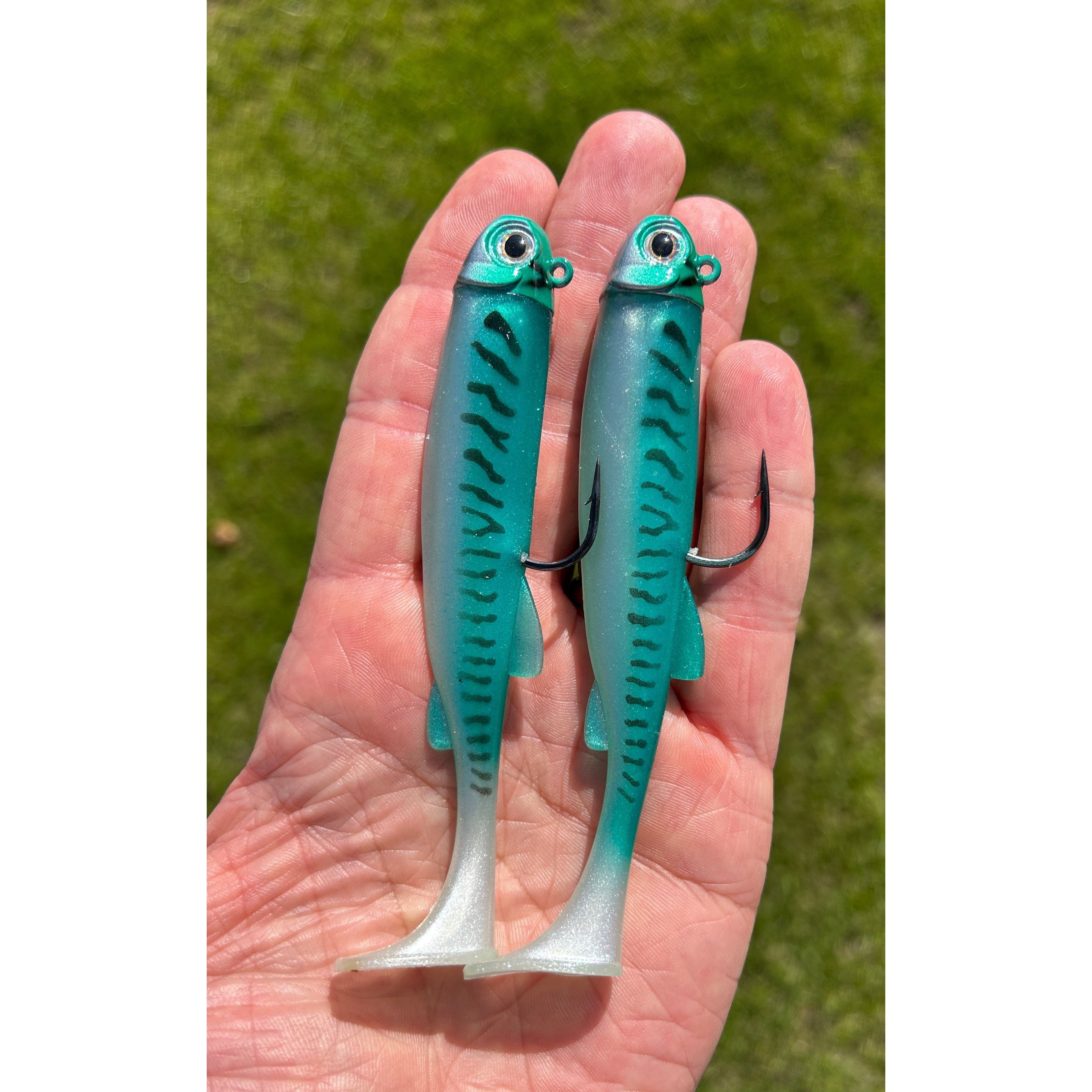 SEADRA PADDLE SHAD DOUBLE COMBO BASS LURE SET (NEW 2025)