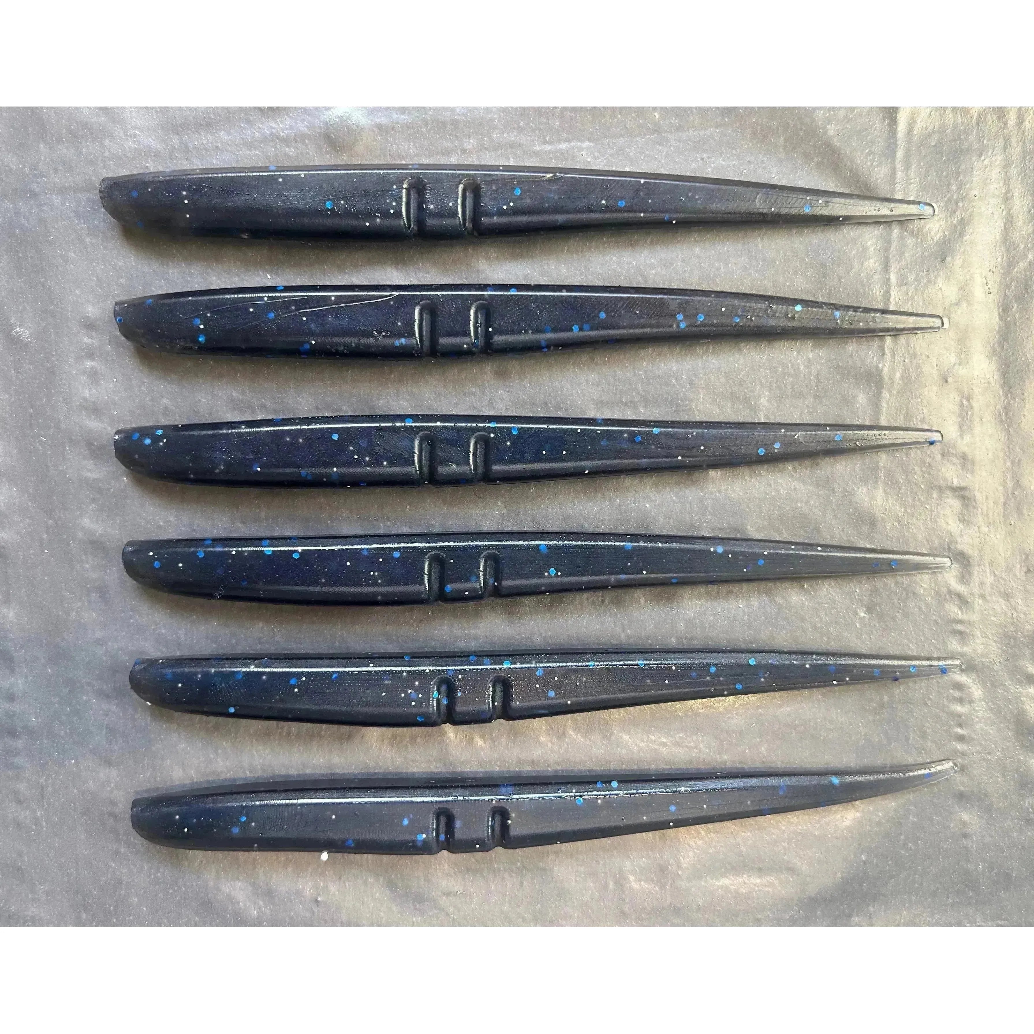 6” Handmade Cornish Slug Bass Lure Sets - Bass Lures UK