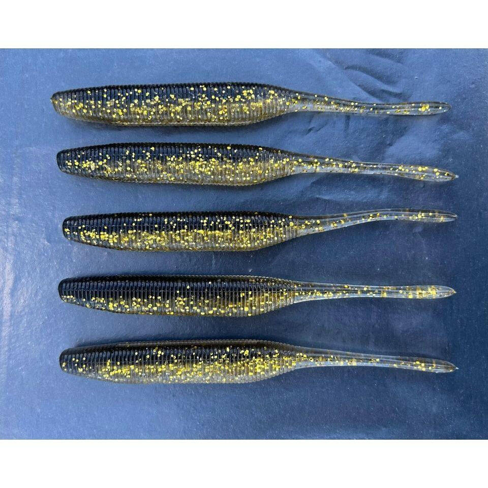 5” Stick Tail Bass Lure Sets - Bass Lures UK
