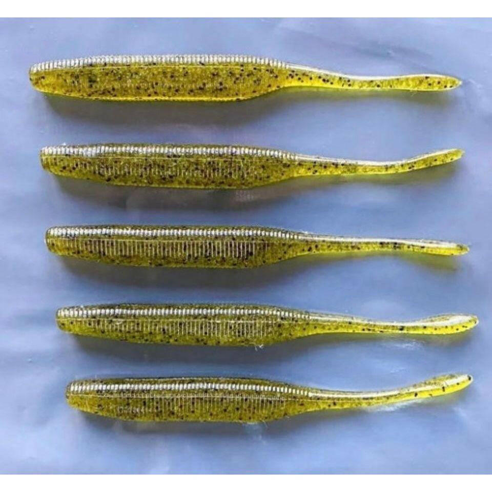 5” Stick Tail Bass Lure Sets - Bass Lures UK