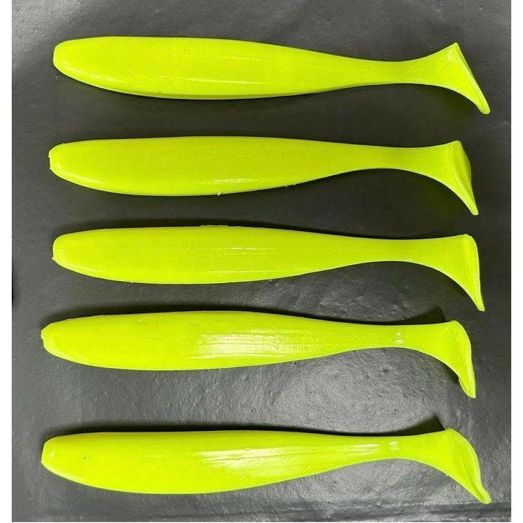 5” Supersoft Paddletail Bass Lure Sets - Bass Lures UK