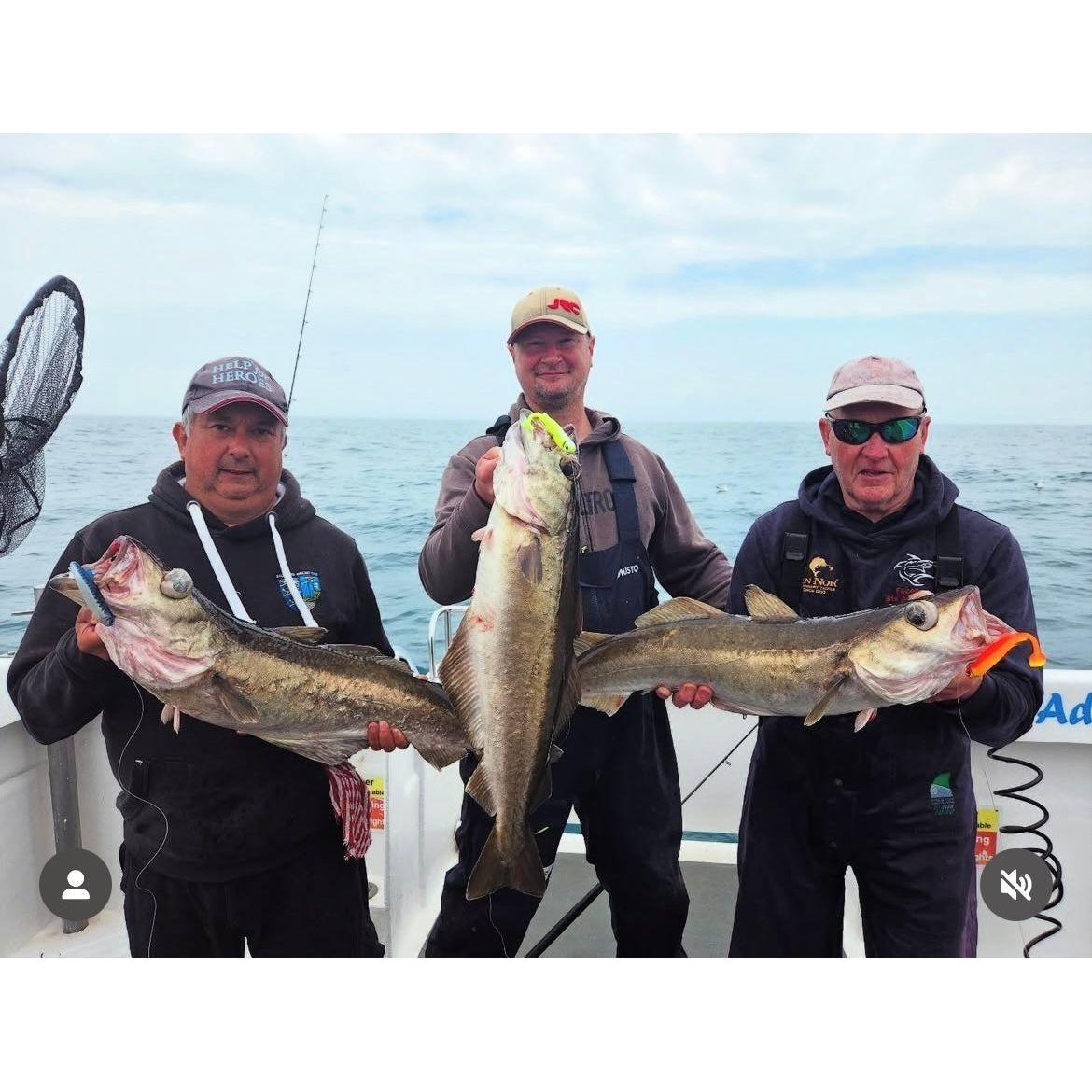 SEADRA PADDLE SHAD DOUBLE COMBO BASS LURE SET (NEW 2025) | Bass Lures UK