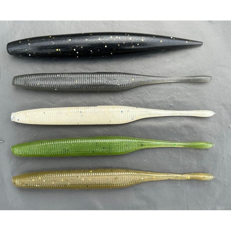 5” Cornish Handmade Worm Senko Lure Sets