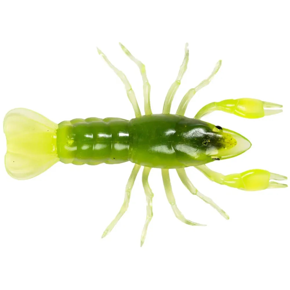Live Target Crawfish Soft Plastic Bass Lure Packs (inc 1 hook)