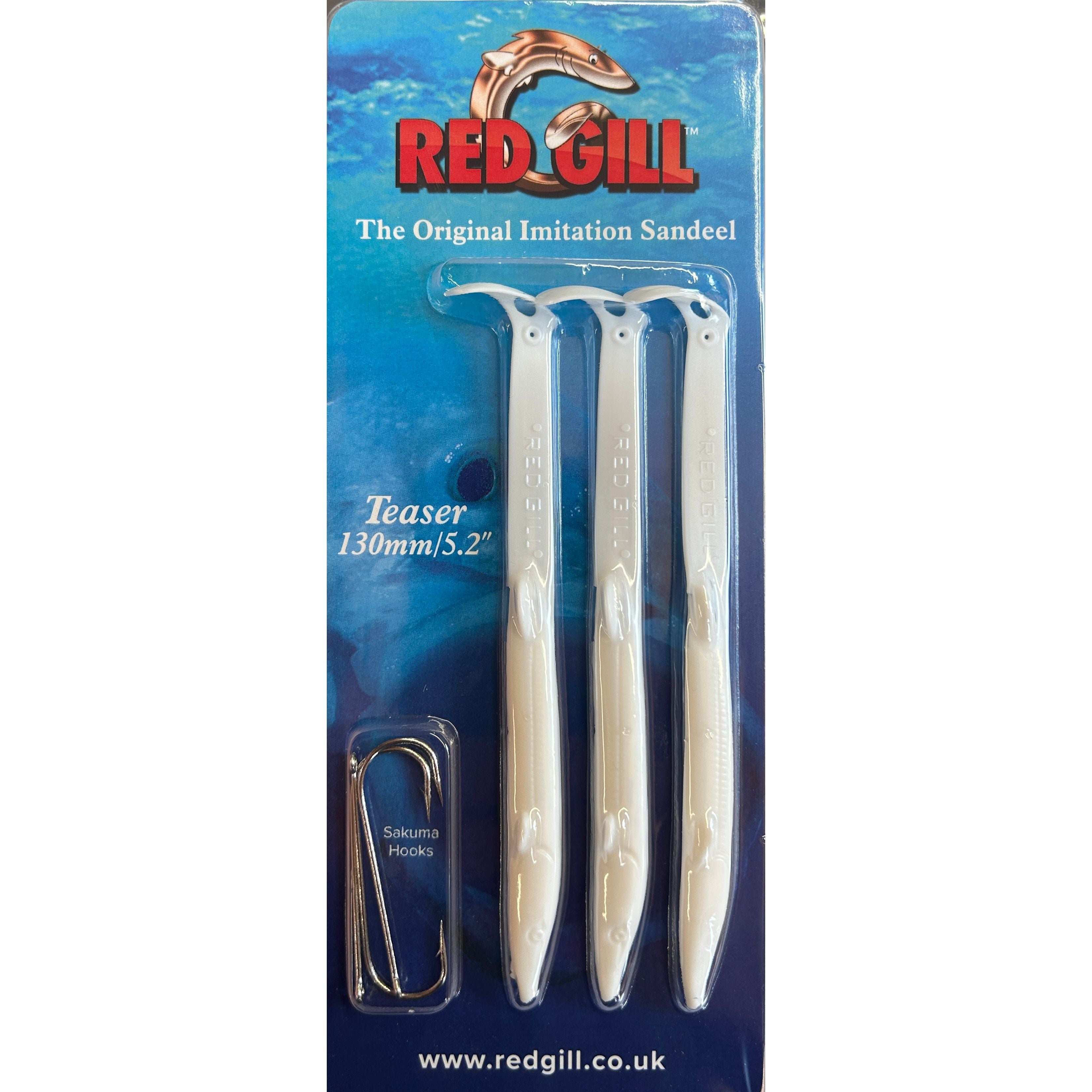 Red Gill Original Teaser, Rascal, Catcher & Flasher Bass Lure Sets