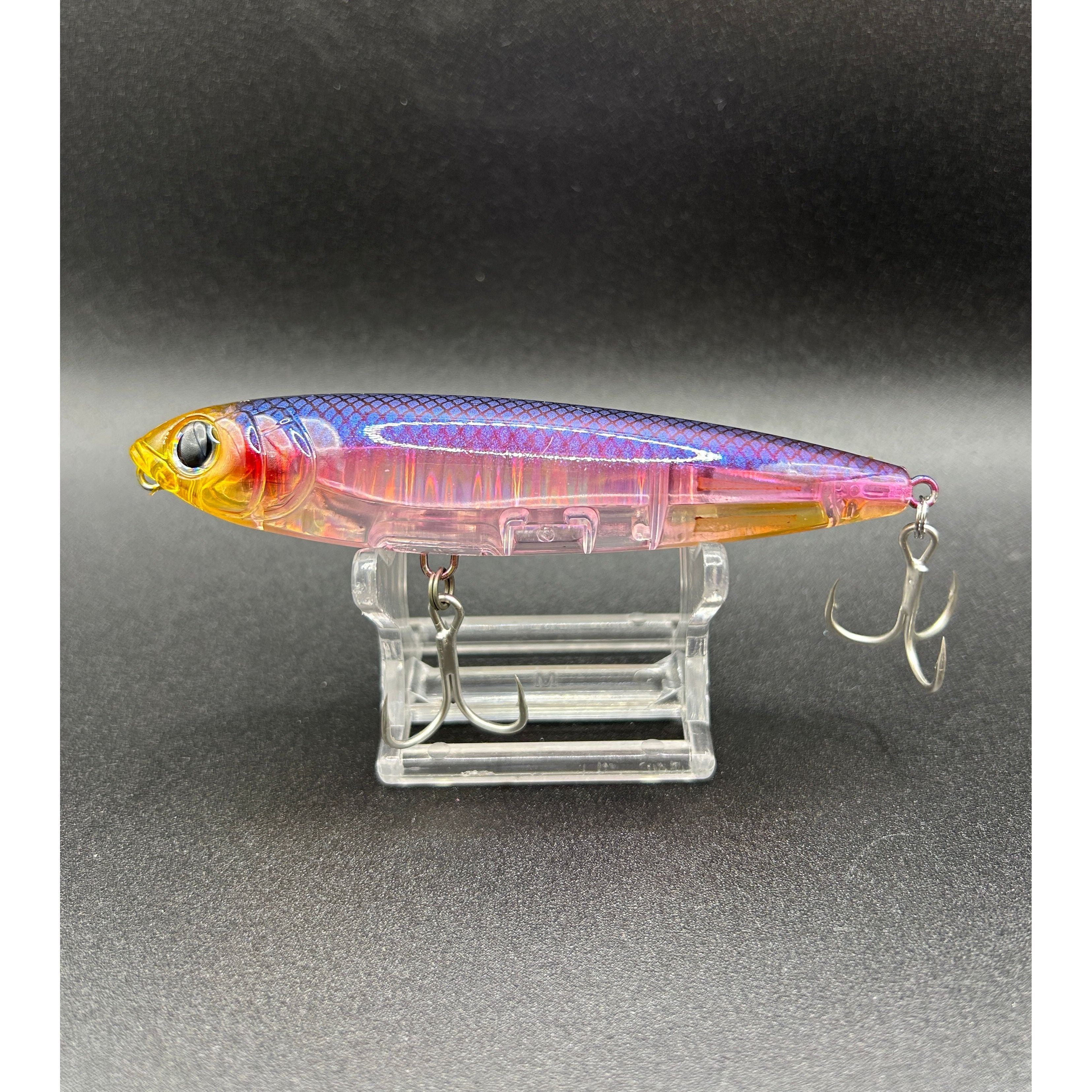 Small Surface 3D Inshore Prism Pencil Bass Lures 100mm 17g