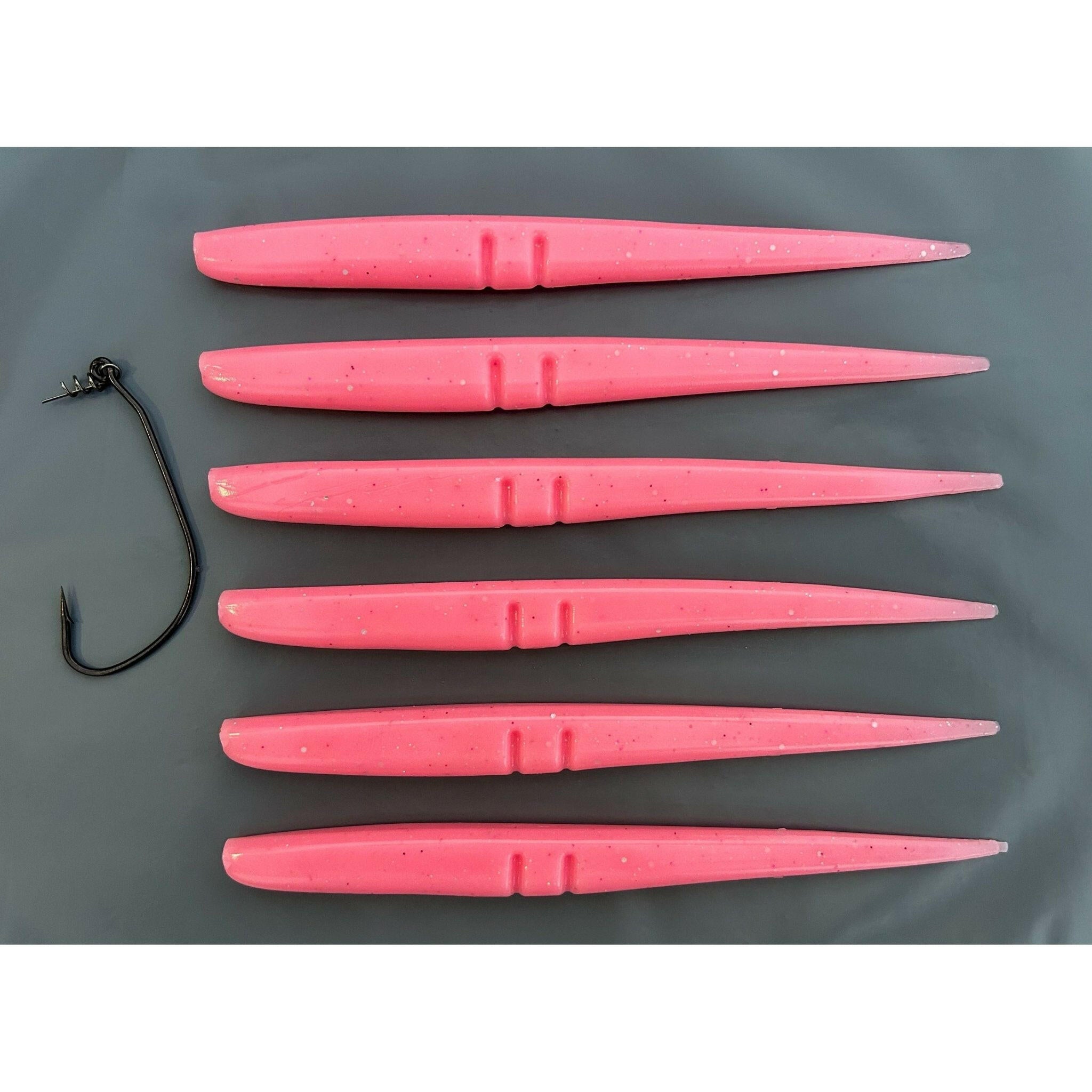 6” Handmade Cornish Slug Bass Lure Sets - Bass Lures UK