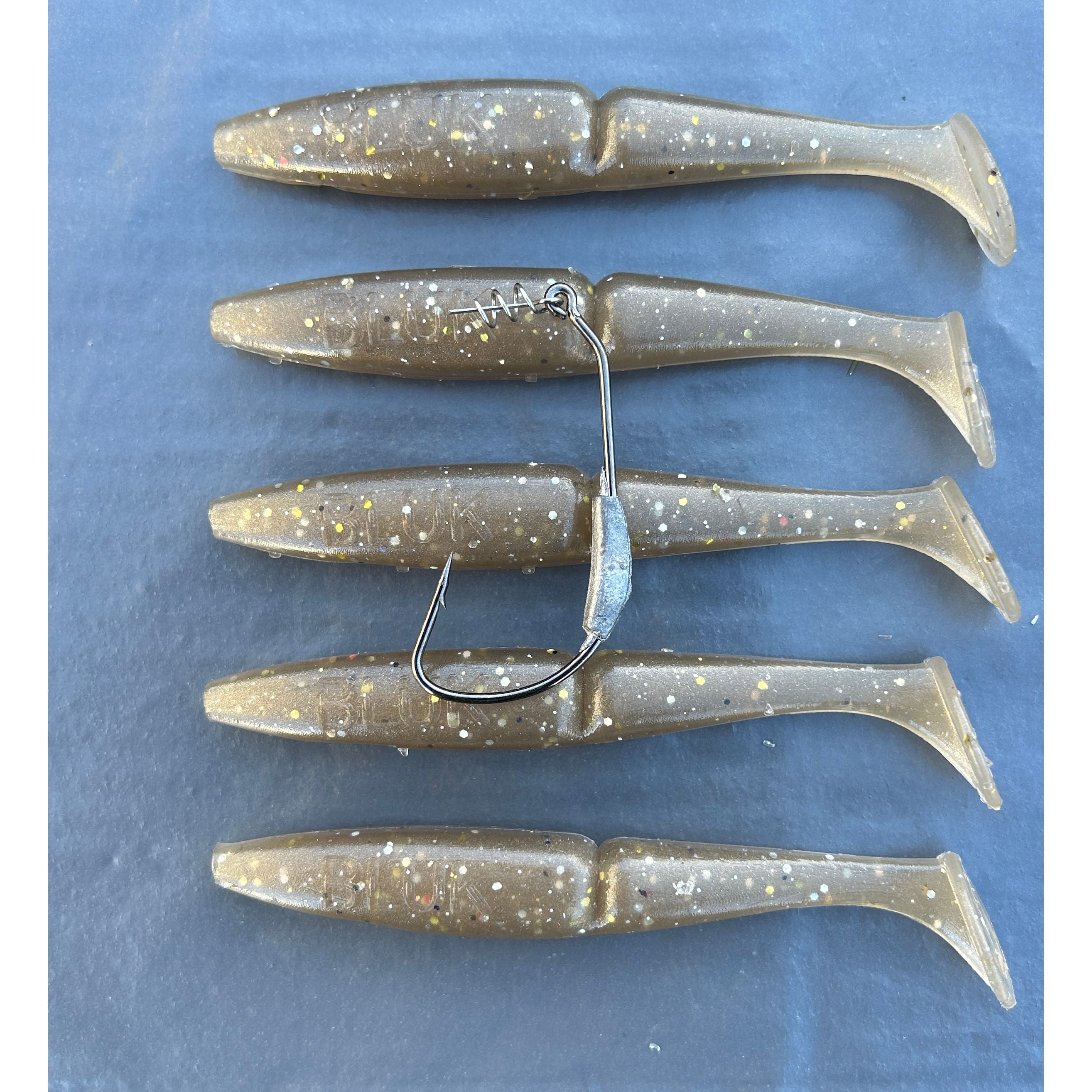 4” Handmade Cornish Split Shad Bass Lure Sets (NEW)