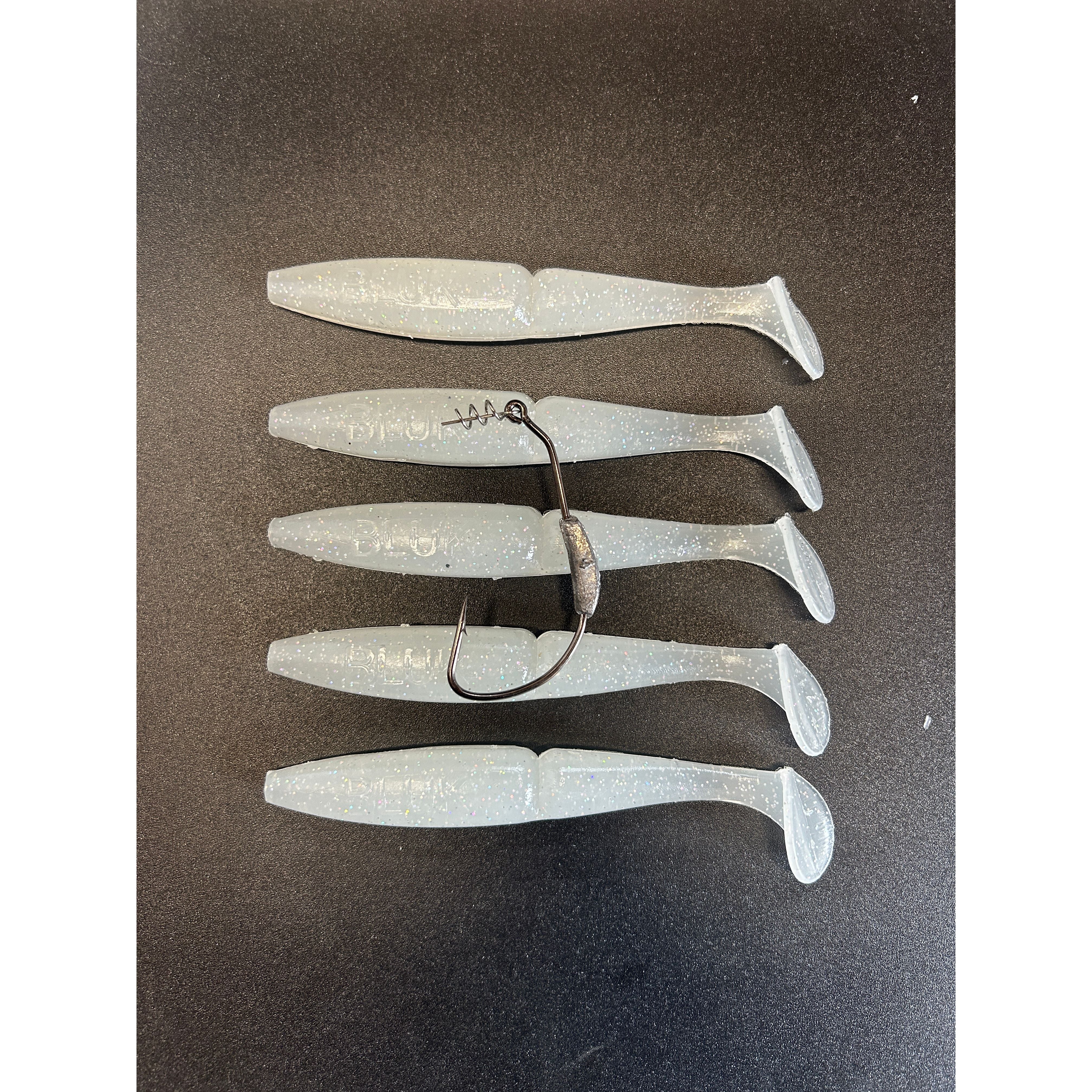 4” Handmade Cornish Split Shad Bass Lure Sets (The Locals Lure)