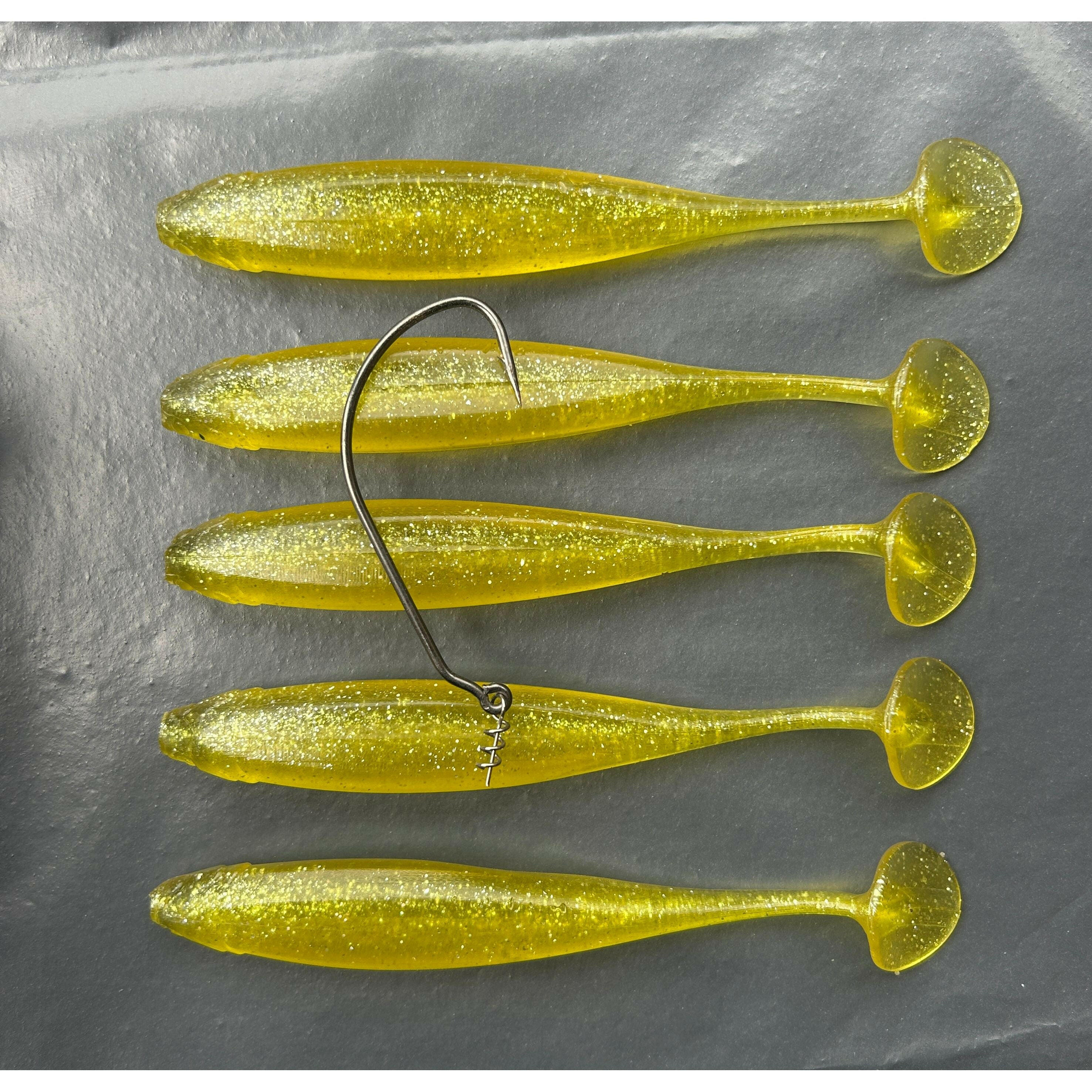 4.5” Handmade Cornish Shads Bass Lure Sets | Bass Lures UK