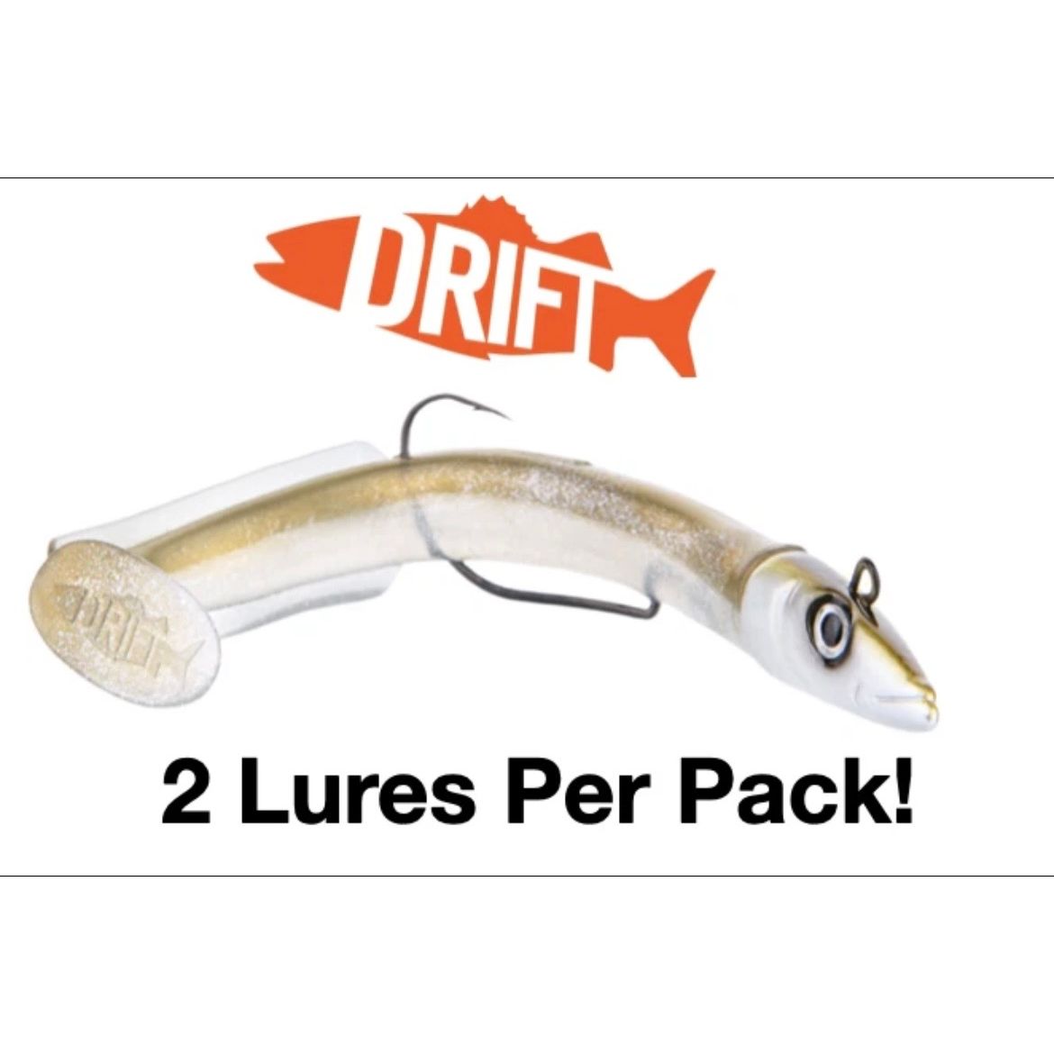 Drift DRX Weedless Sandeel Double Combo Bass Lure