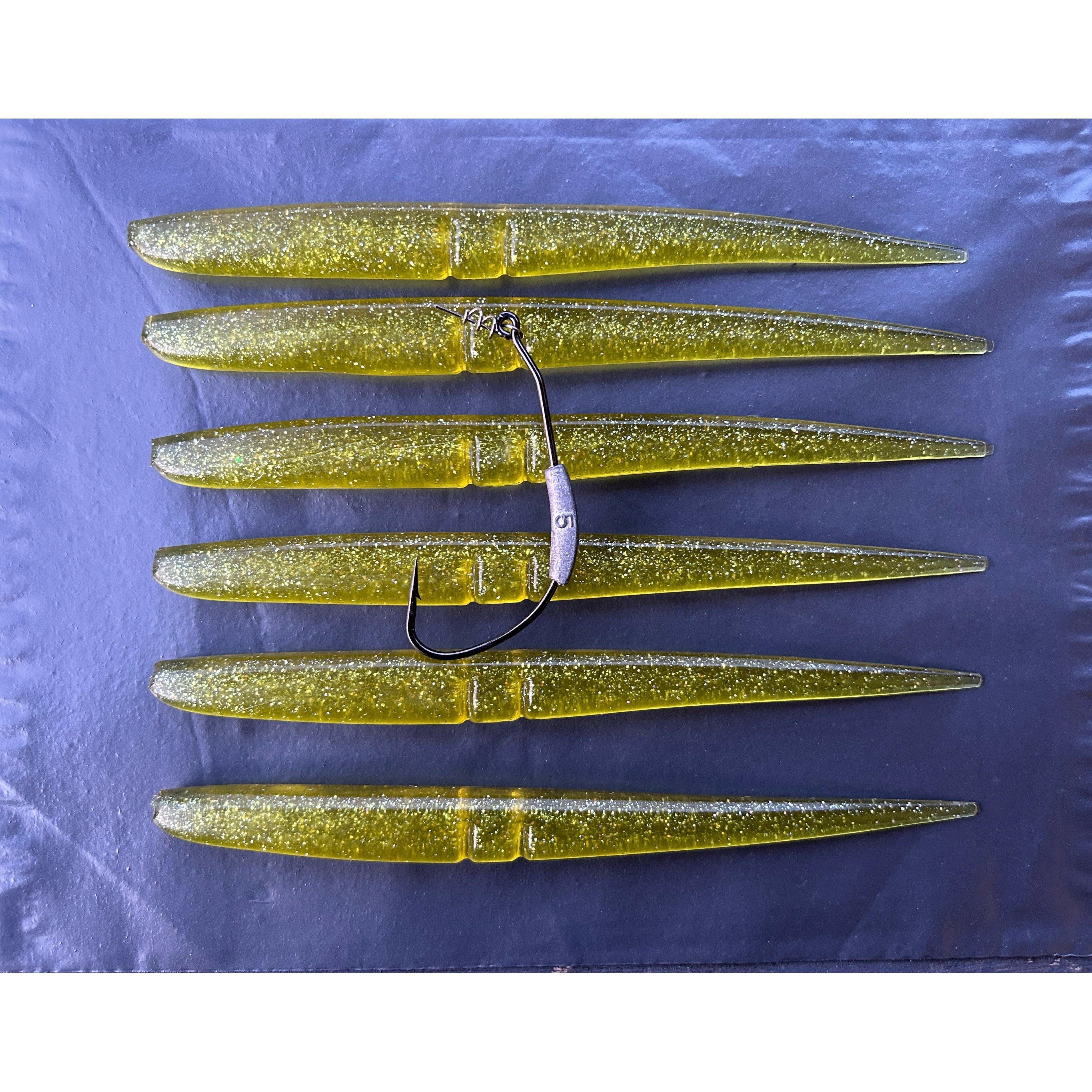 6” Handmade Cornish Slug Bass Lure Sets