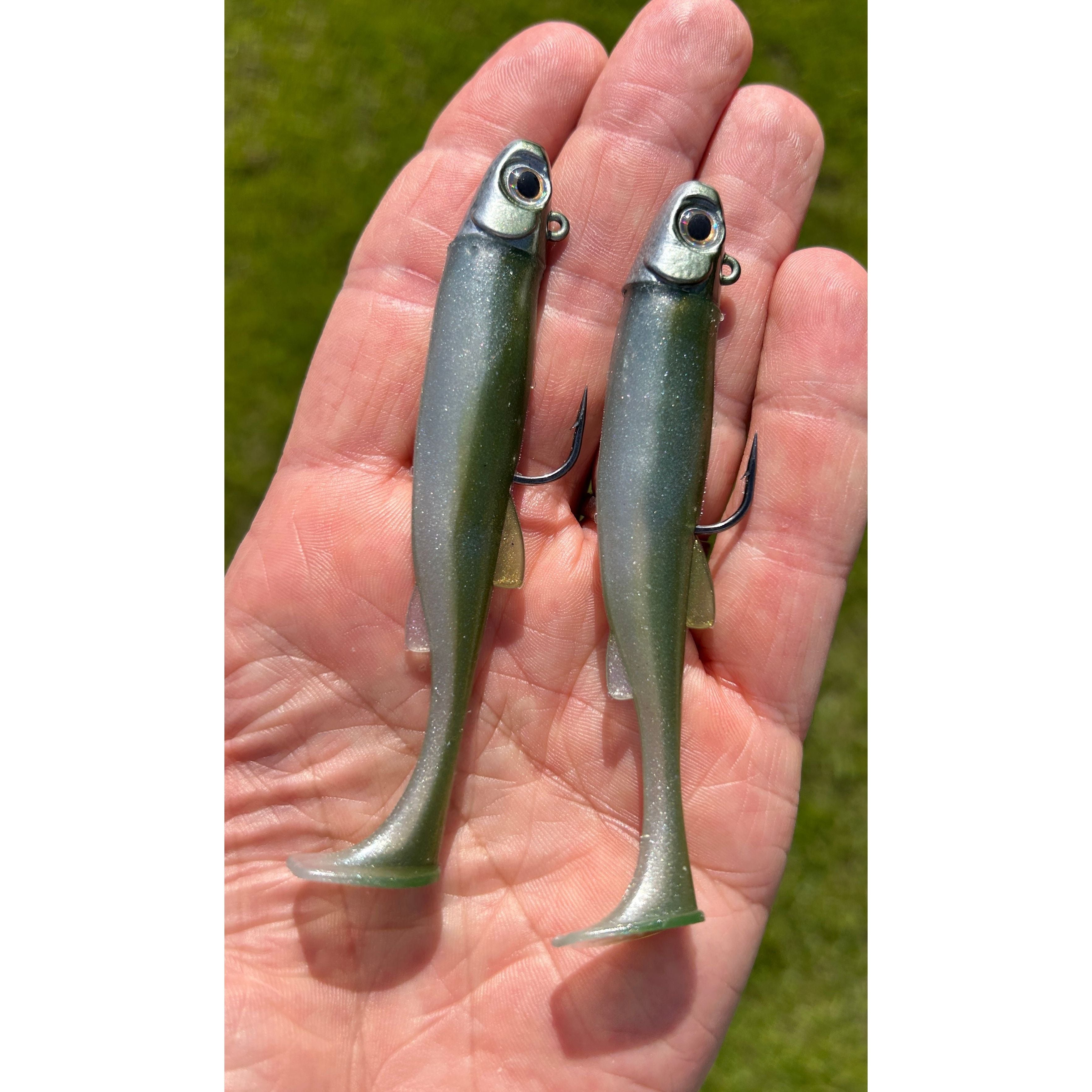 SEADRA PADDLE SHAD DOUBLE COMBO BASS LURE SET (NEW 2025)