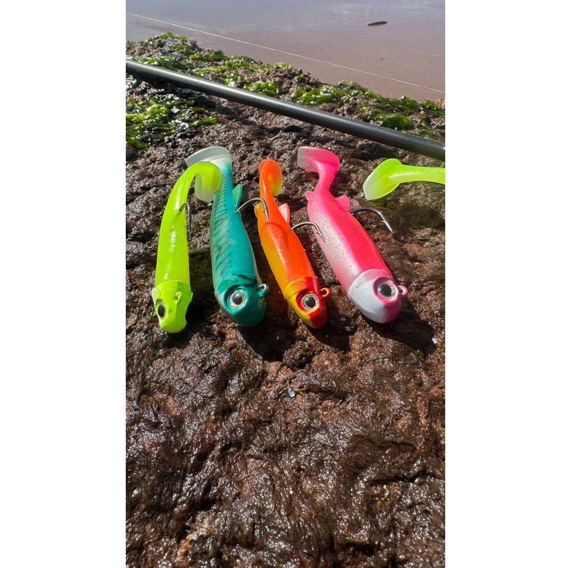 SEADRA PADDLE SHAD DOUBLE COMBO BASS LURE SET (NEW 2025)