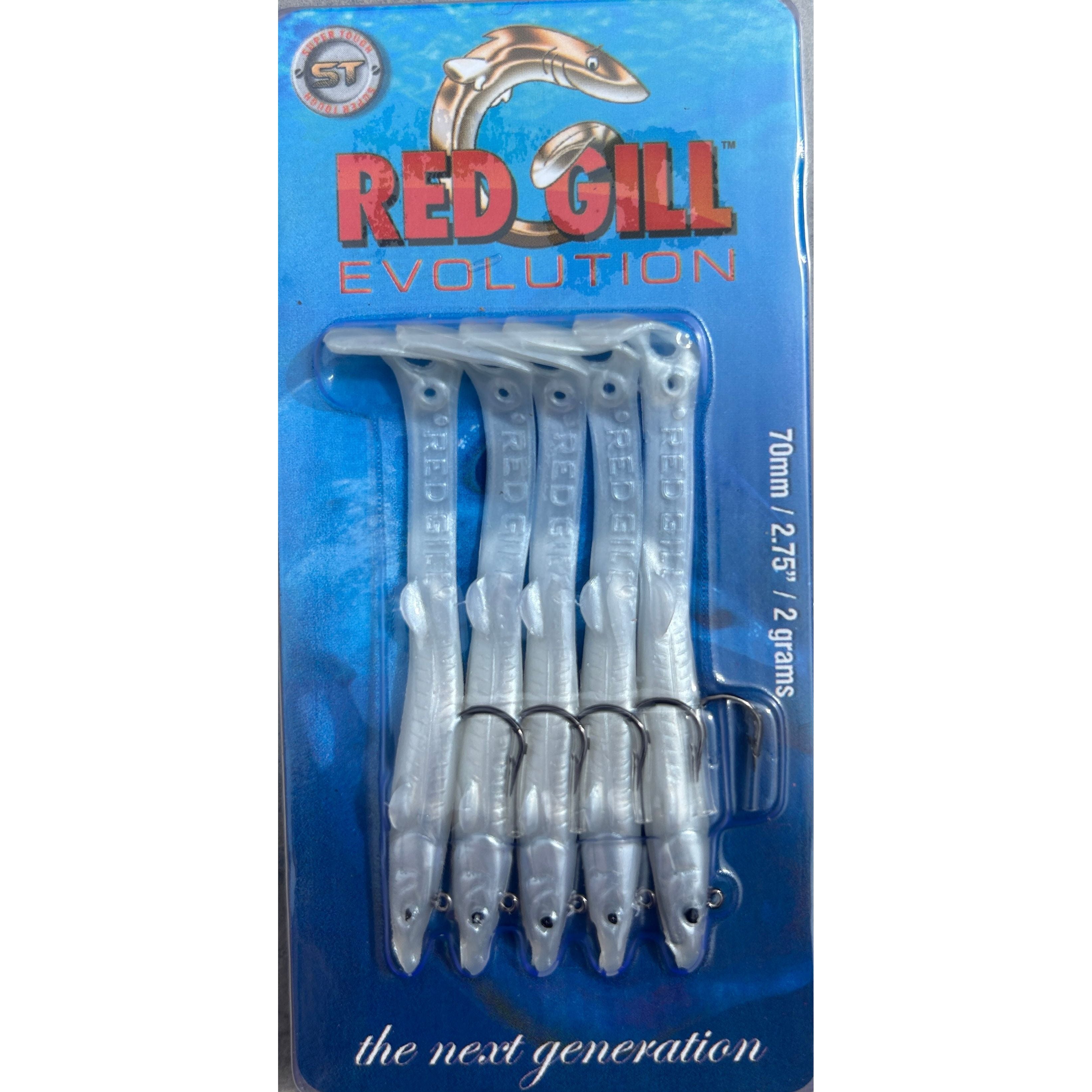 Red Gill Evolution Bass Lures