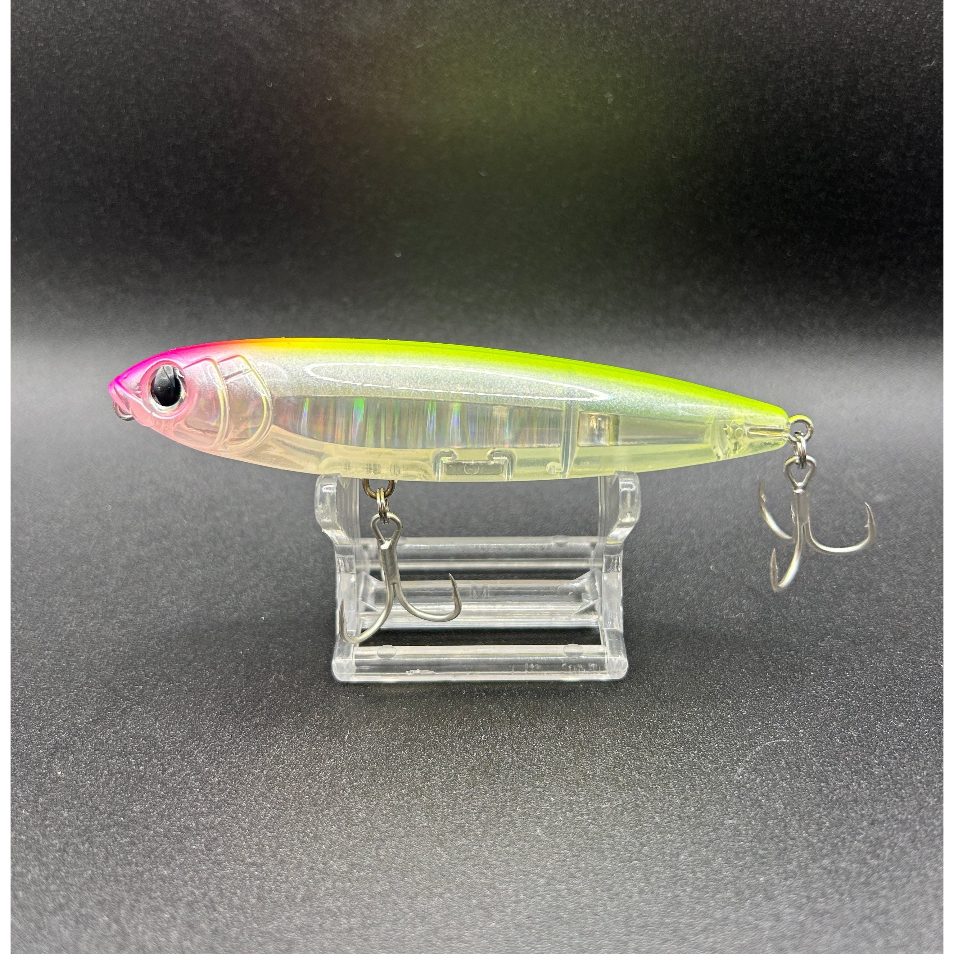 Small Surface 3D Inshore Prism Pencil Bass Lures 100mm 17g