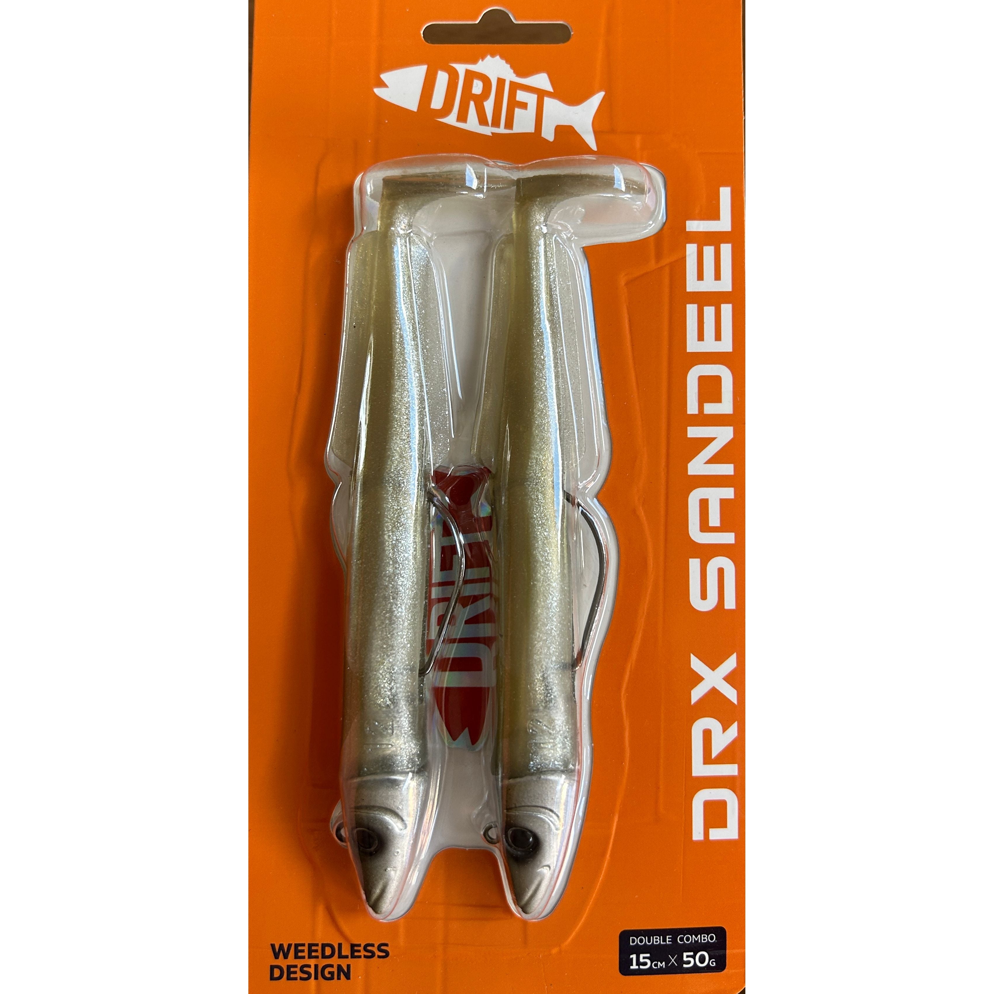 Drift DRX Weedless Sandeel Double Combo Bass Lure