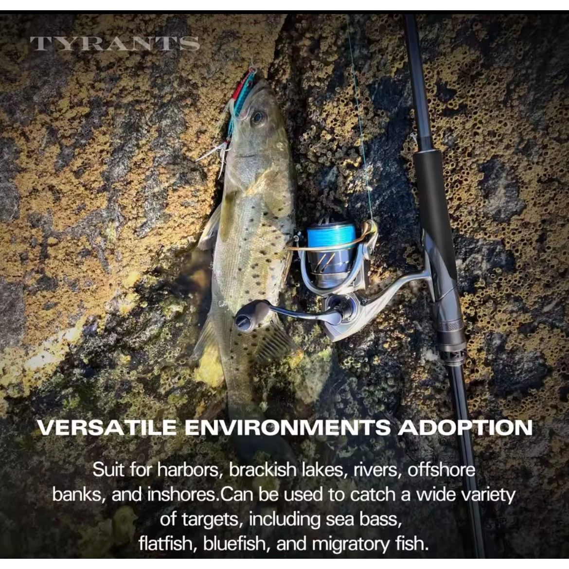 Tyrants Bass Rod Range