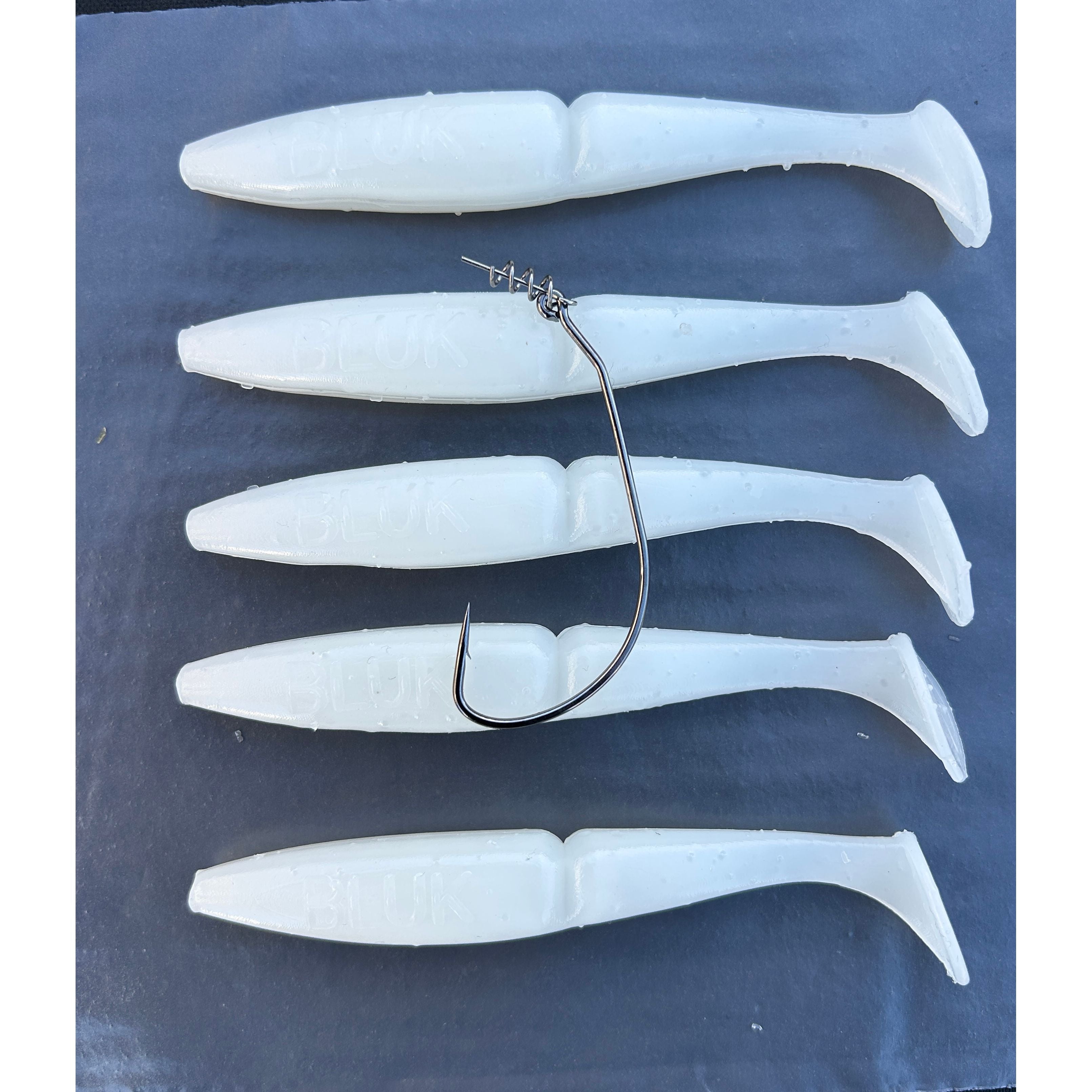 4” Handmade Cornish Split Shad Bass Lure Sets (NEW)