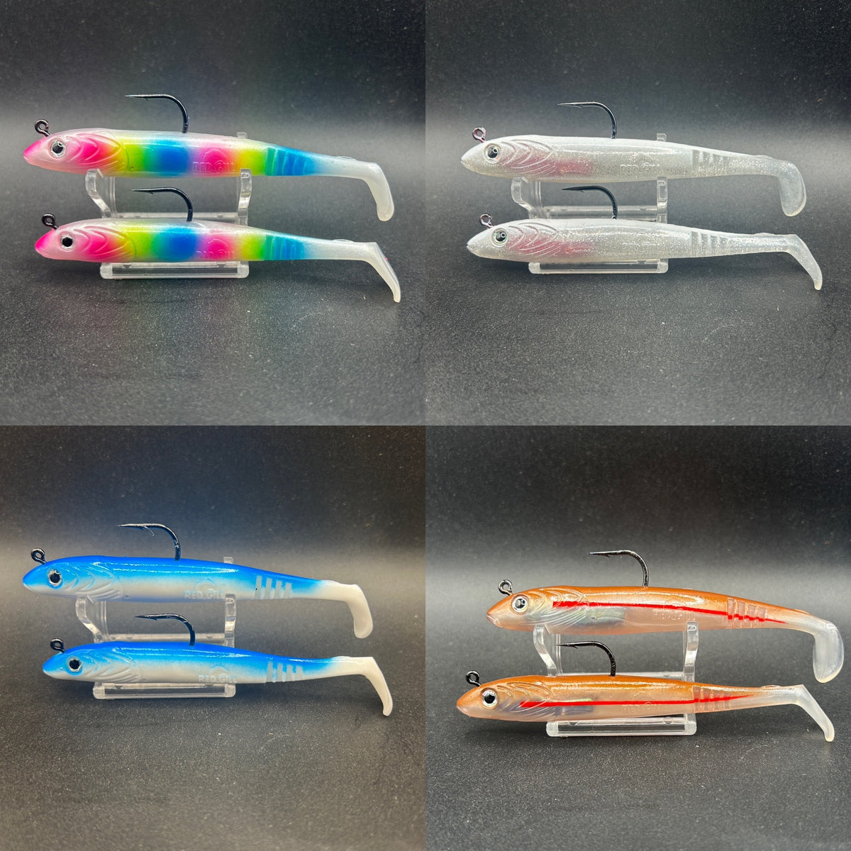 Red Gill Bass Assassins Combo Lure Pack 4.5” 16.5g