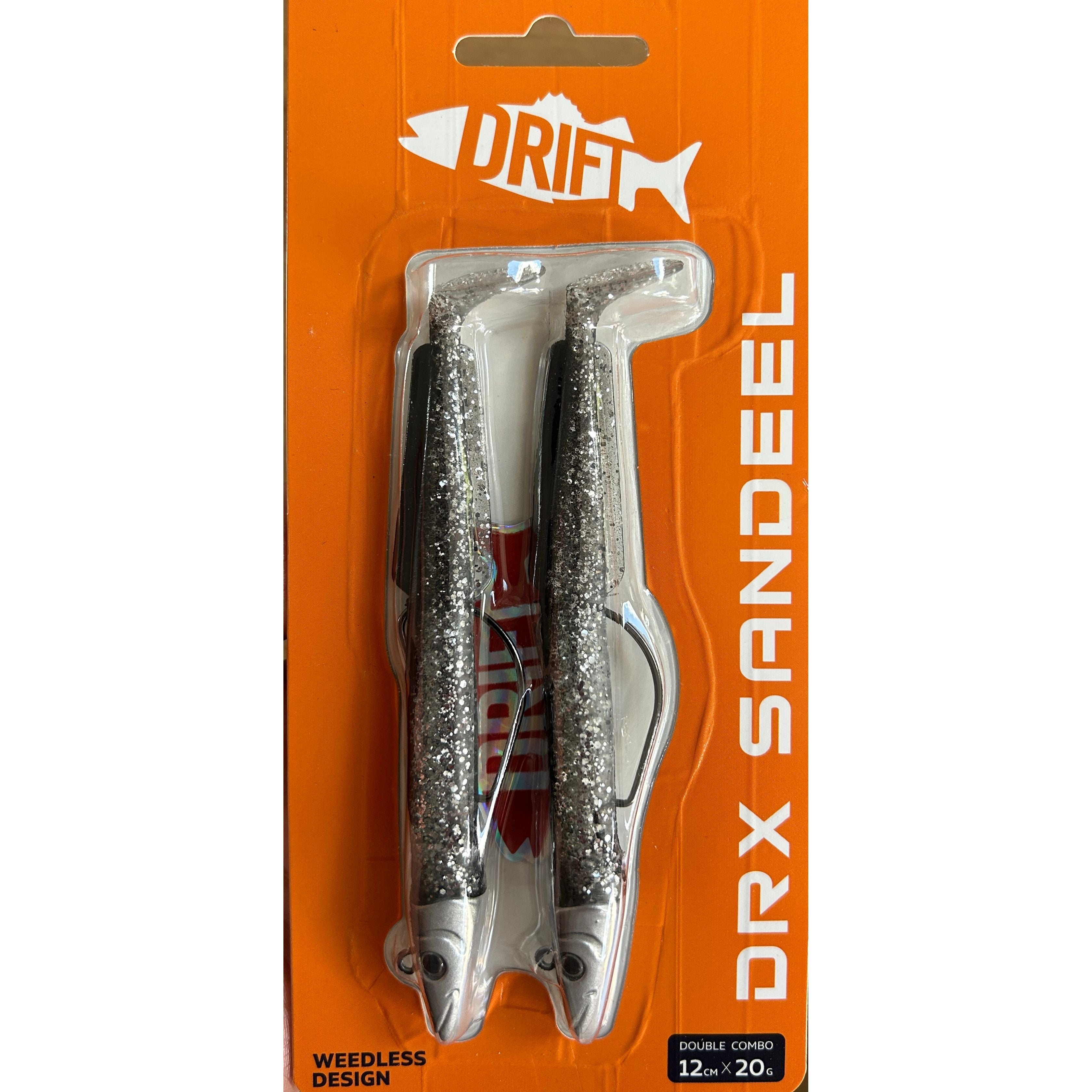 Drift DRX Weedless Sandeel Double Combo Bass Lure