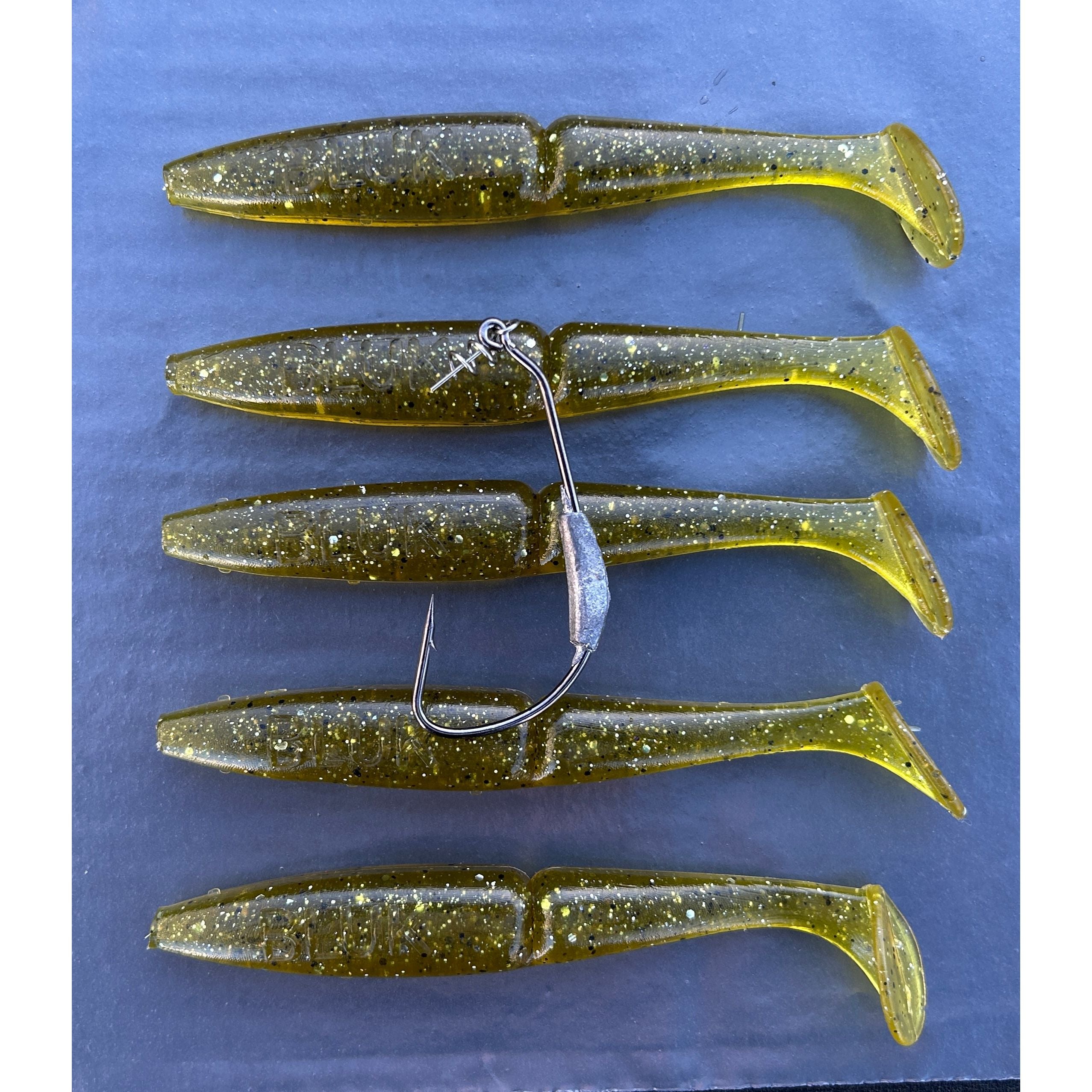 4” Handmade Cornish Split Shad Bass Lure Sets (NEW)