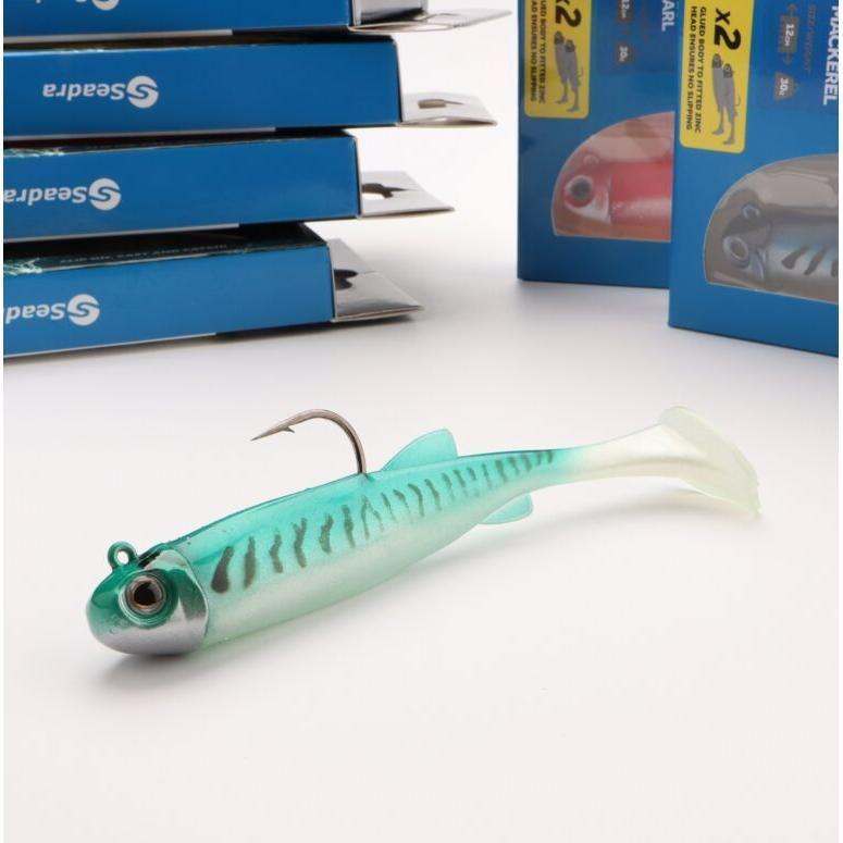 SEADRA PADDLE SHAD DOUBLE COMBO BASS LURE SET (NEW 2025) | Bass Lures UK