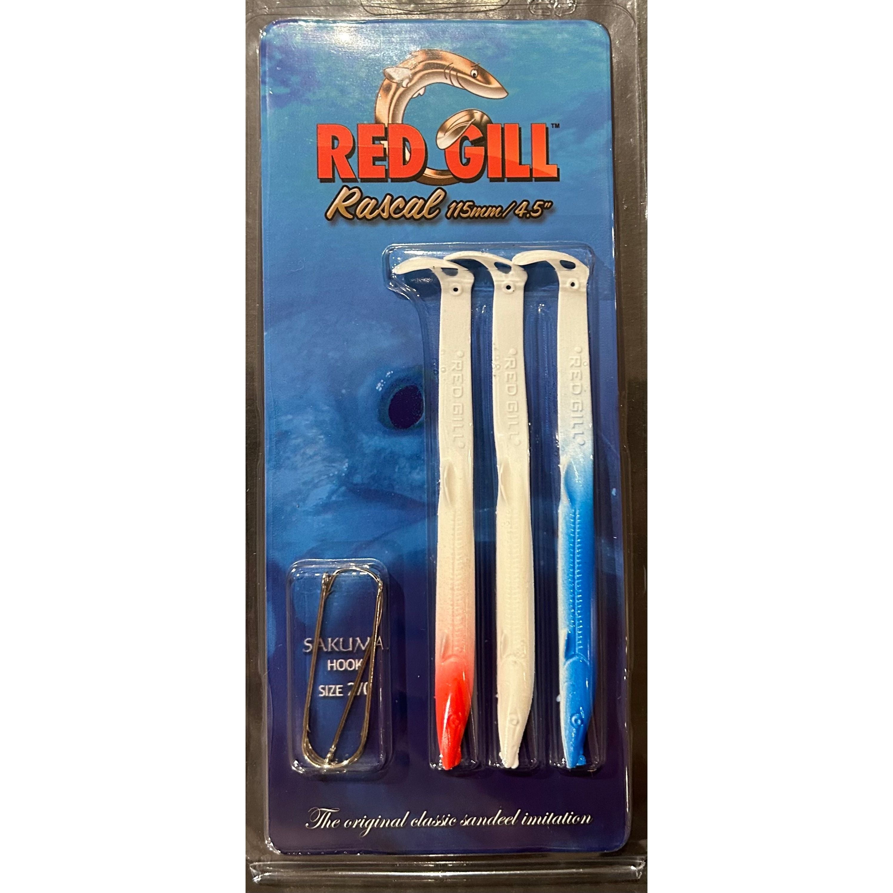 Red Gill Rascal Lures (Pack of 3)