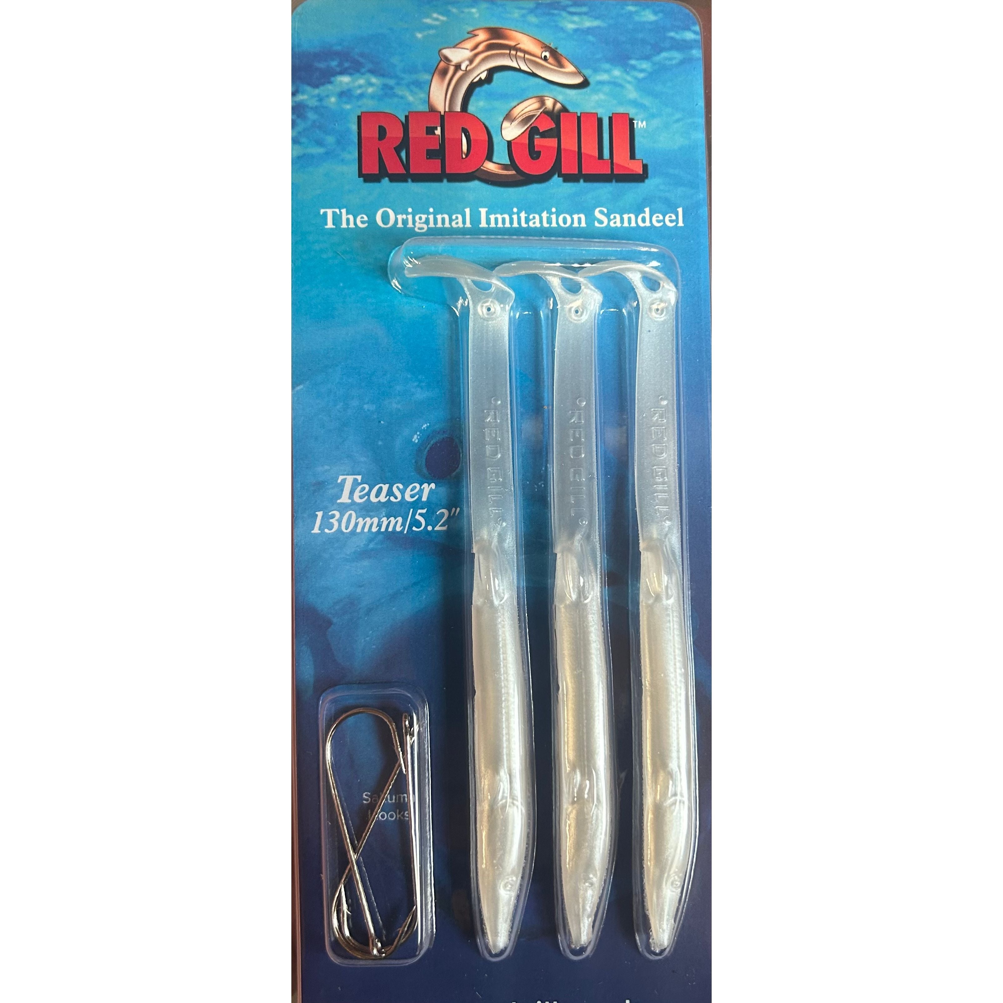 Red Gill Original Imitation Sandeel 130mm (Teaser)