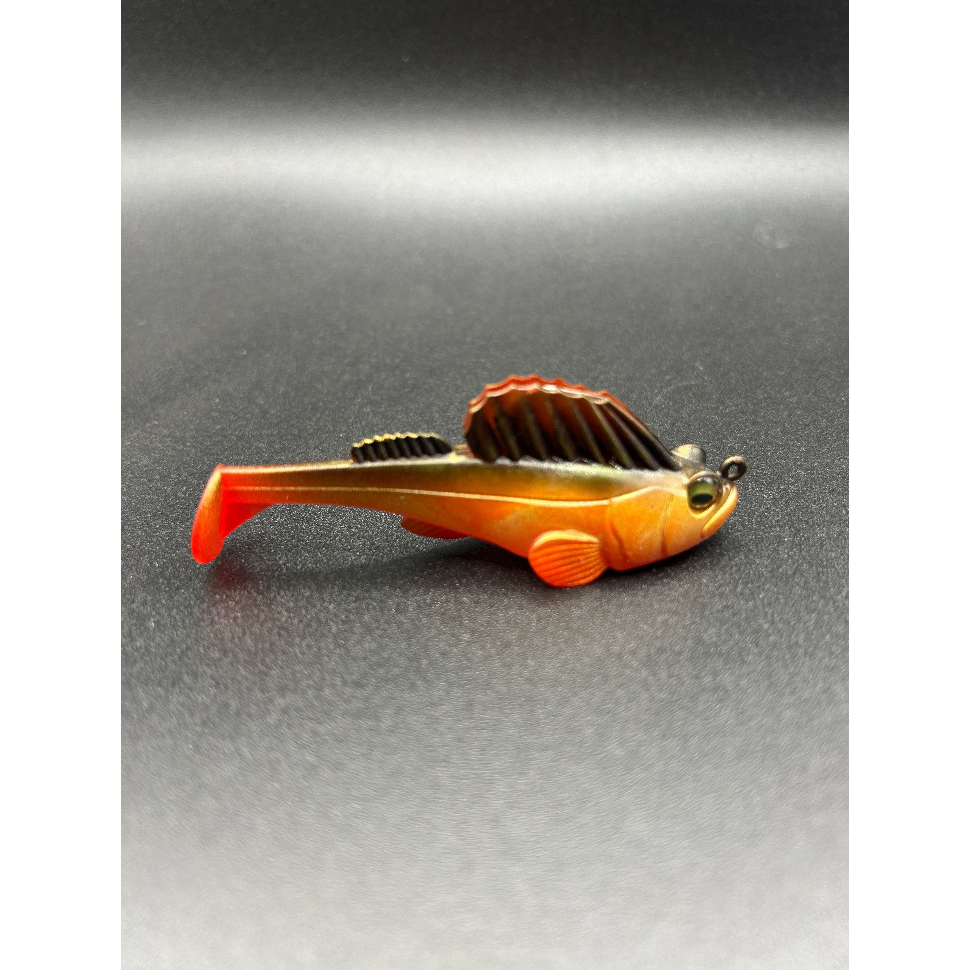 Small Weighted Goby Style Swimbait Bass Lures 75mm 15g/20g - Bass Lures UK