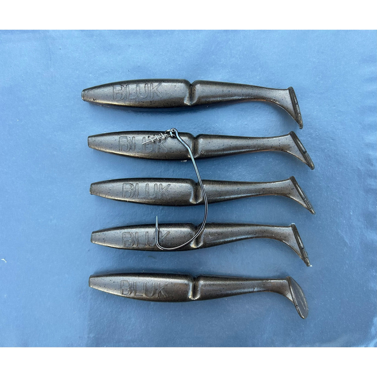 4” Handmade Cornish Split Shad Bass Lure Sets (The Locals Lure)