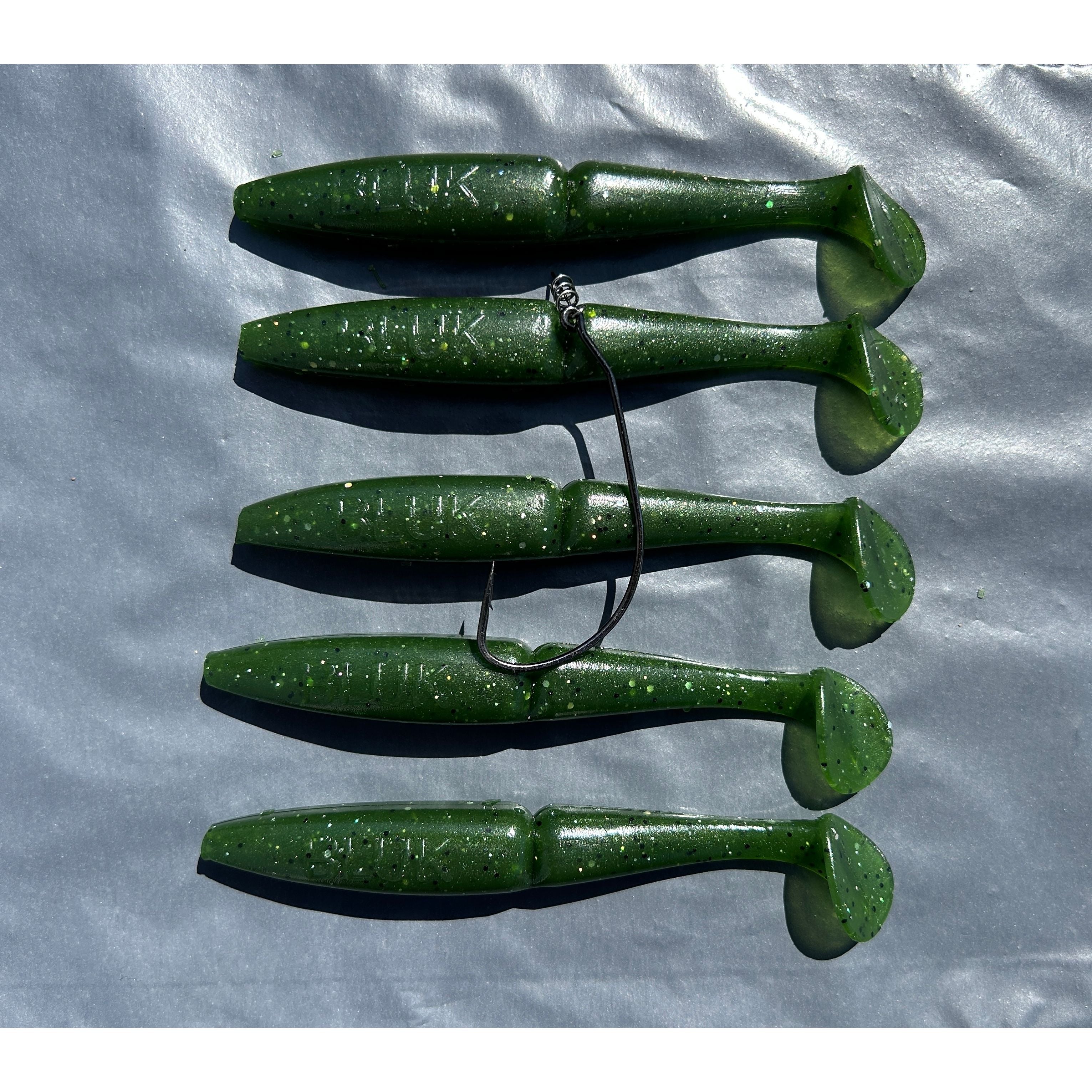 4” Handmade Cornish Split Shad Bass Lure Sets (The Locals Lure)