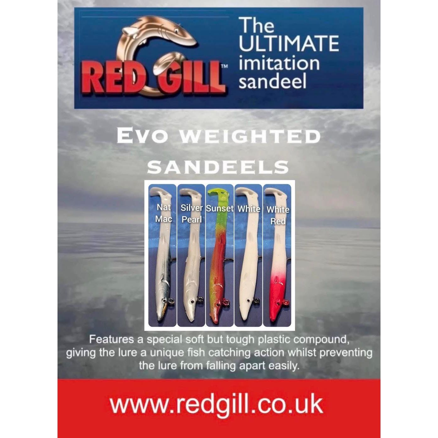 Red Gill Evolution Bass Lures