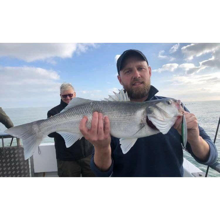 Seadra Slow Aqua - Drop Bass Lure Boat Jig (Slowey Joey) - Bass Lures UK