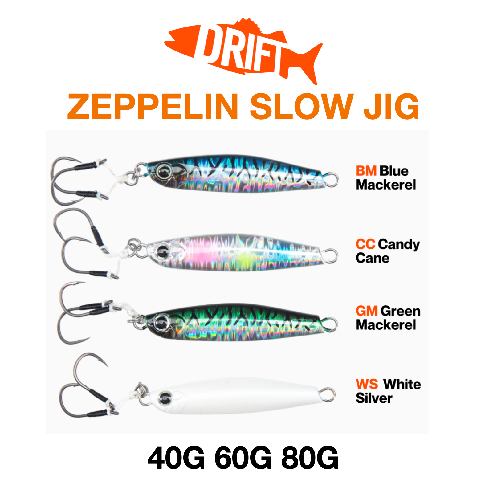 Drift Zeppelin Boat Jig