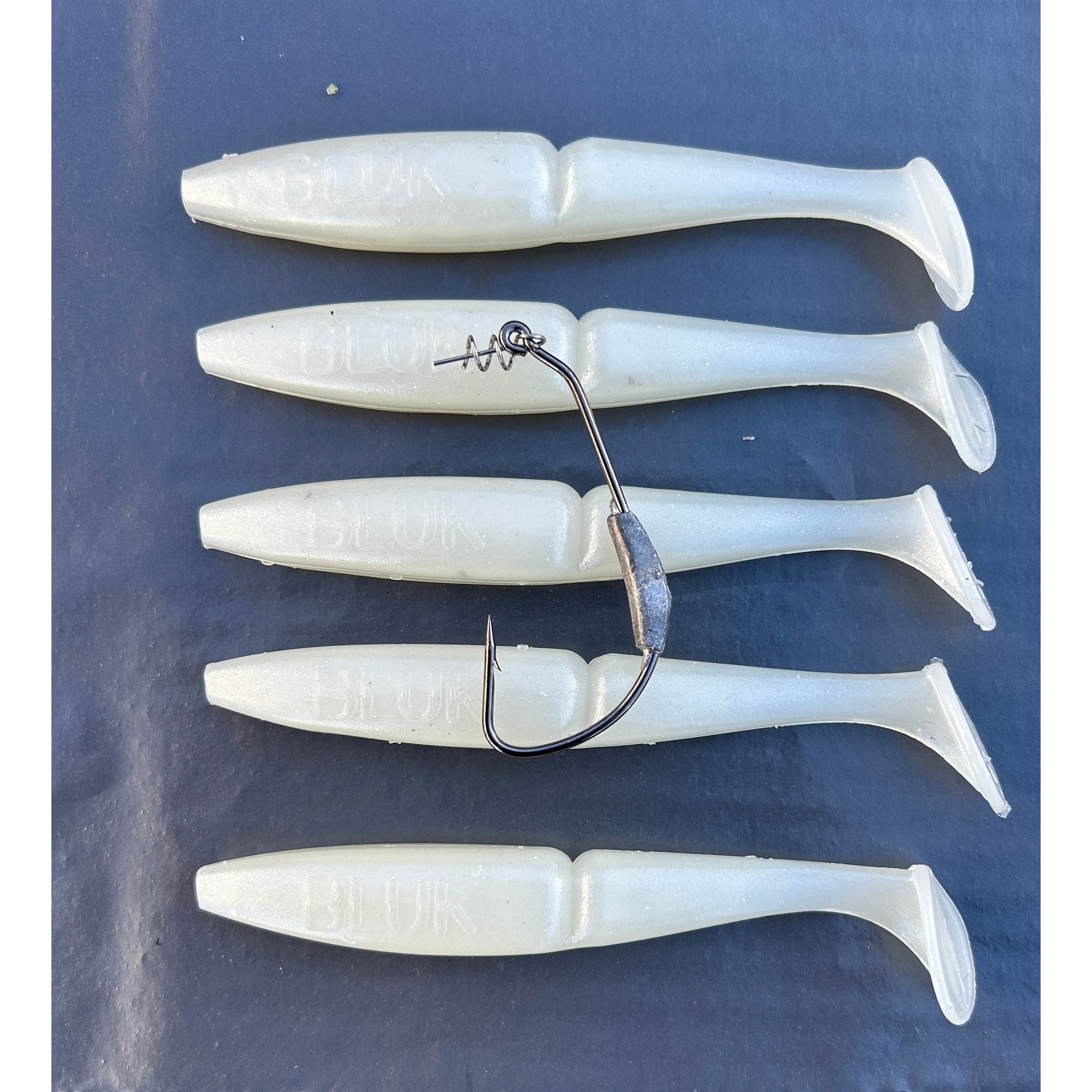 4” Handmade Cornish Split Shad Bass Lure Sets (NEW)